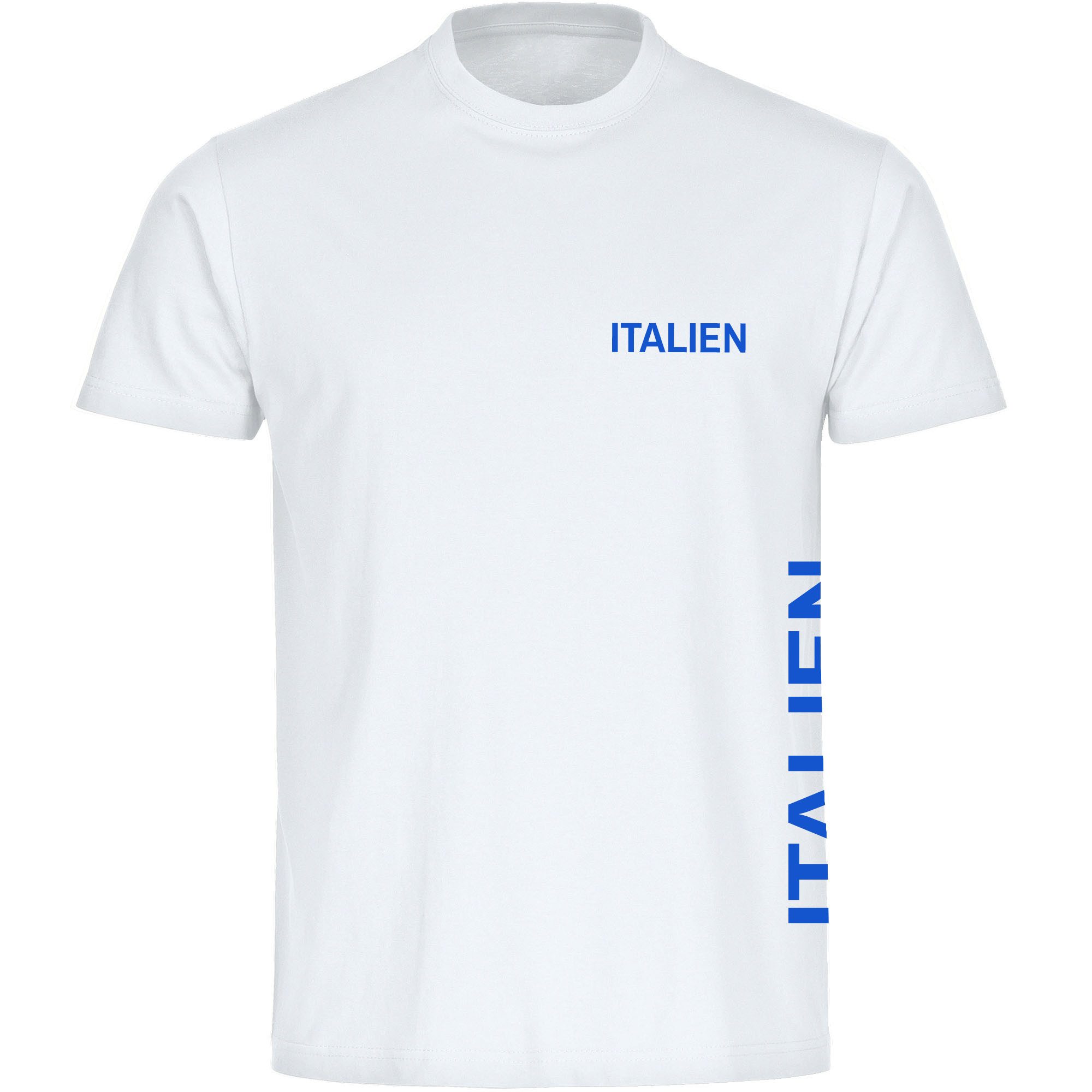 T-Shirt Herren Italien - Brust & Seite - Männer