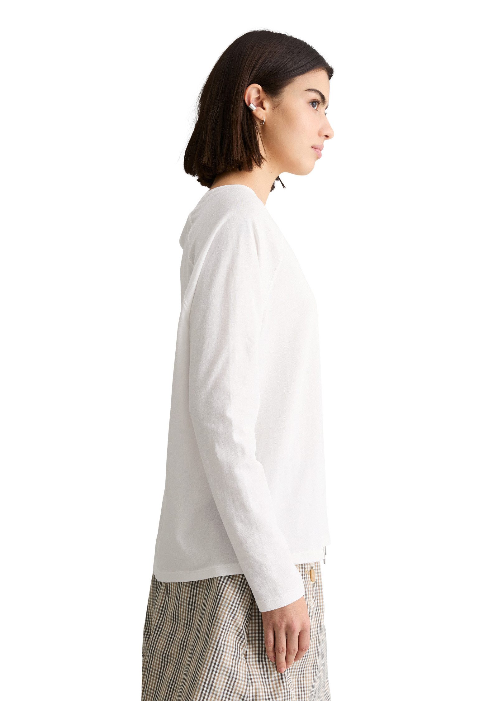 Marc O'Polo DENIM Langarmshirt mit Raglan-Ärmeln günstig online kaufen