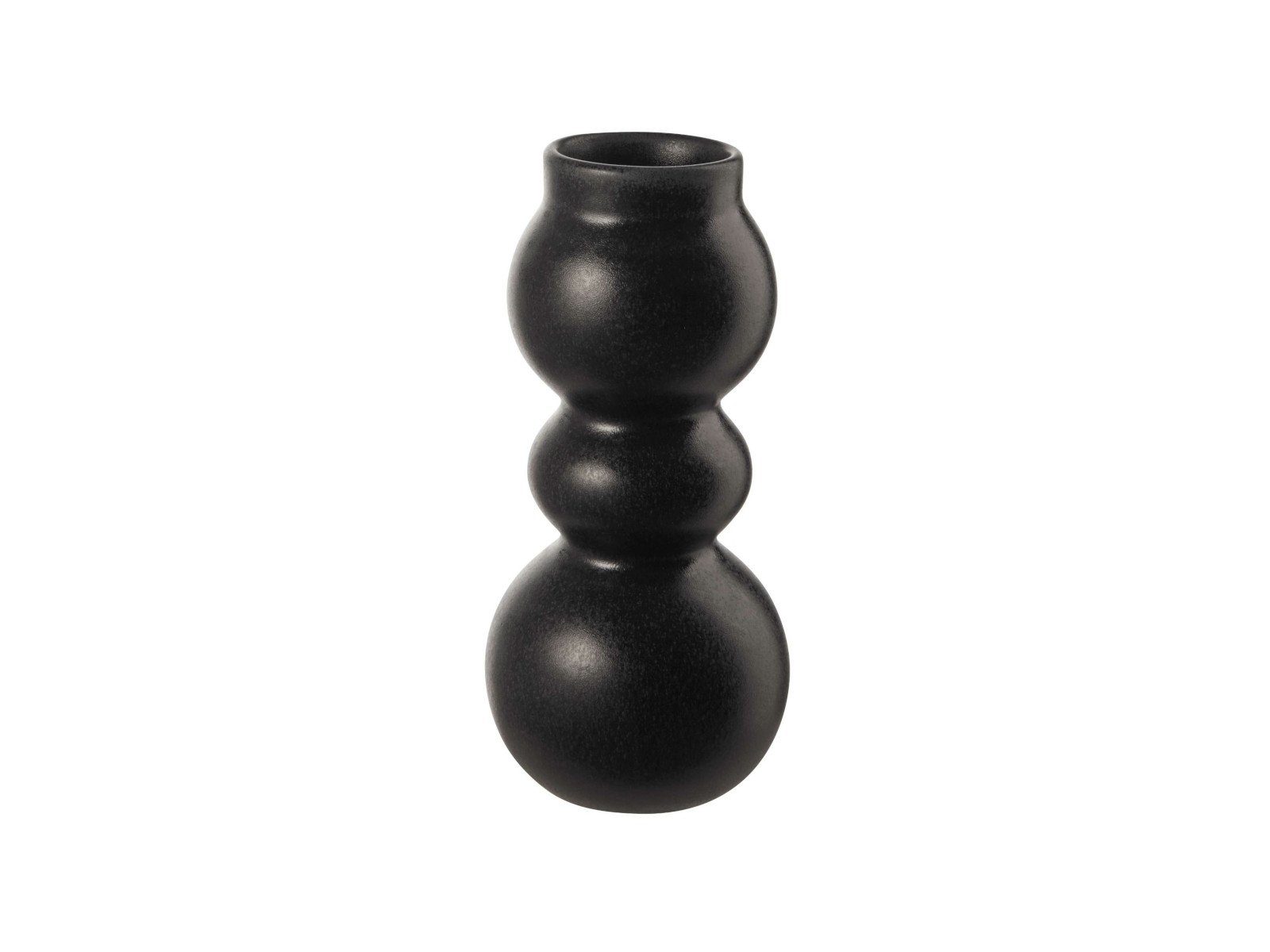 ASA SELECTION Dekovase Como Vase black iron 19 cm (Vasen), Wohnaccessoires
