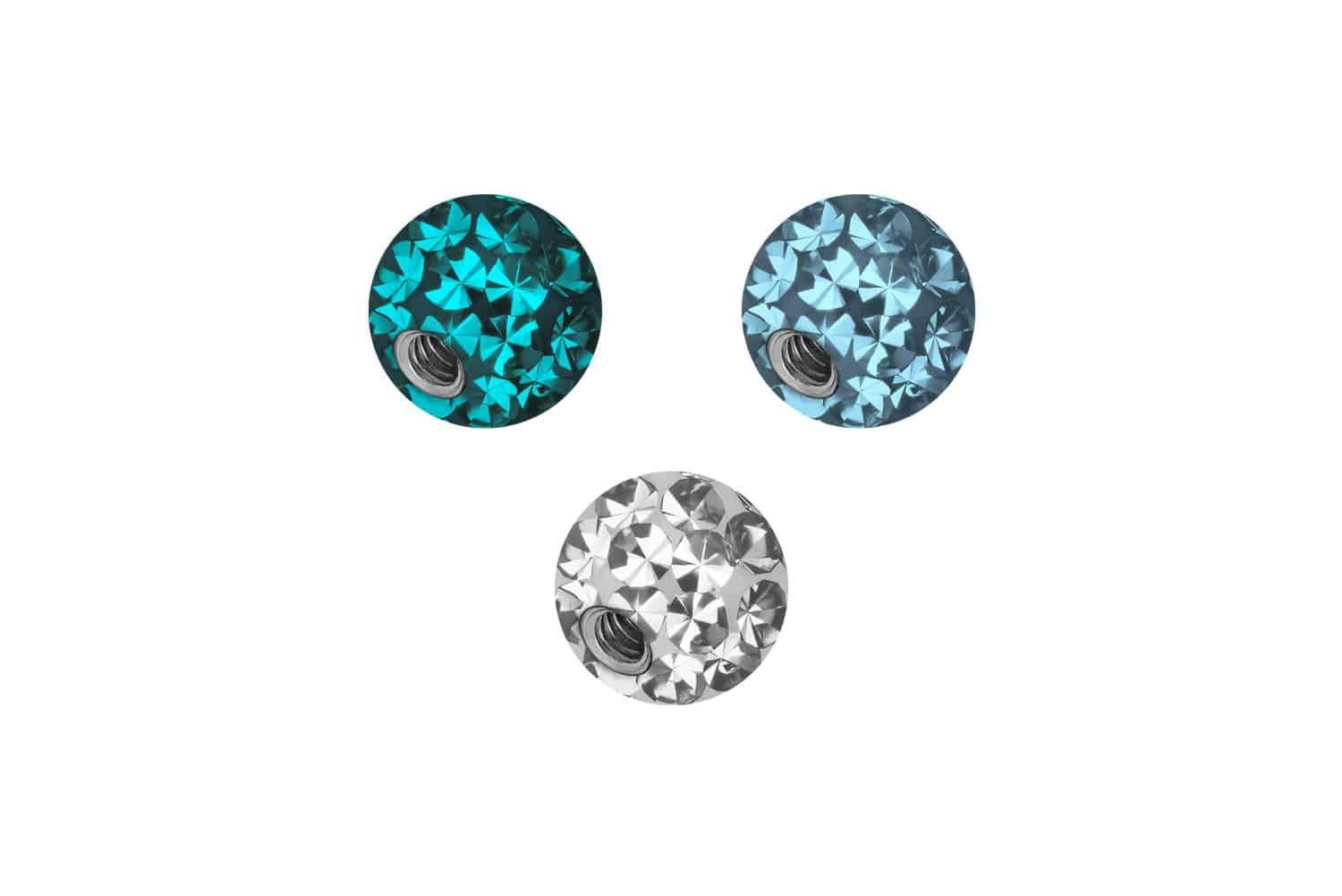 PIERCINGLINE Piercing-Set SET Chirurgenstahl Schraubkugel EPOXY günstig online kaufen