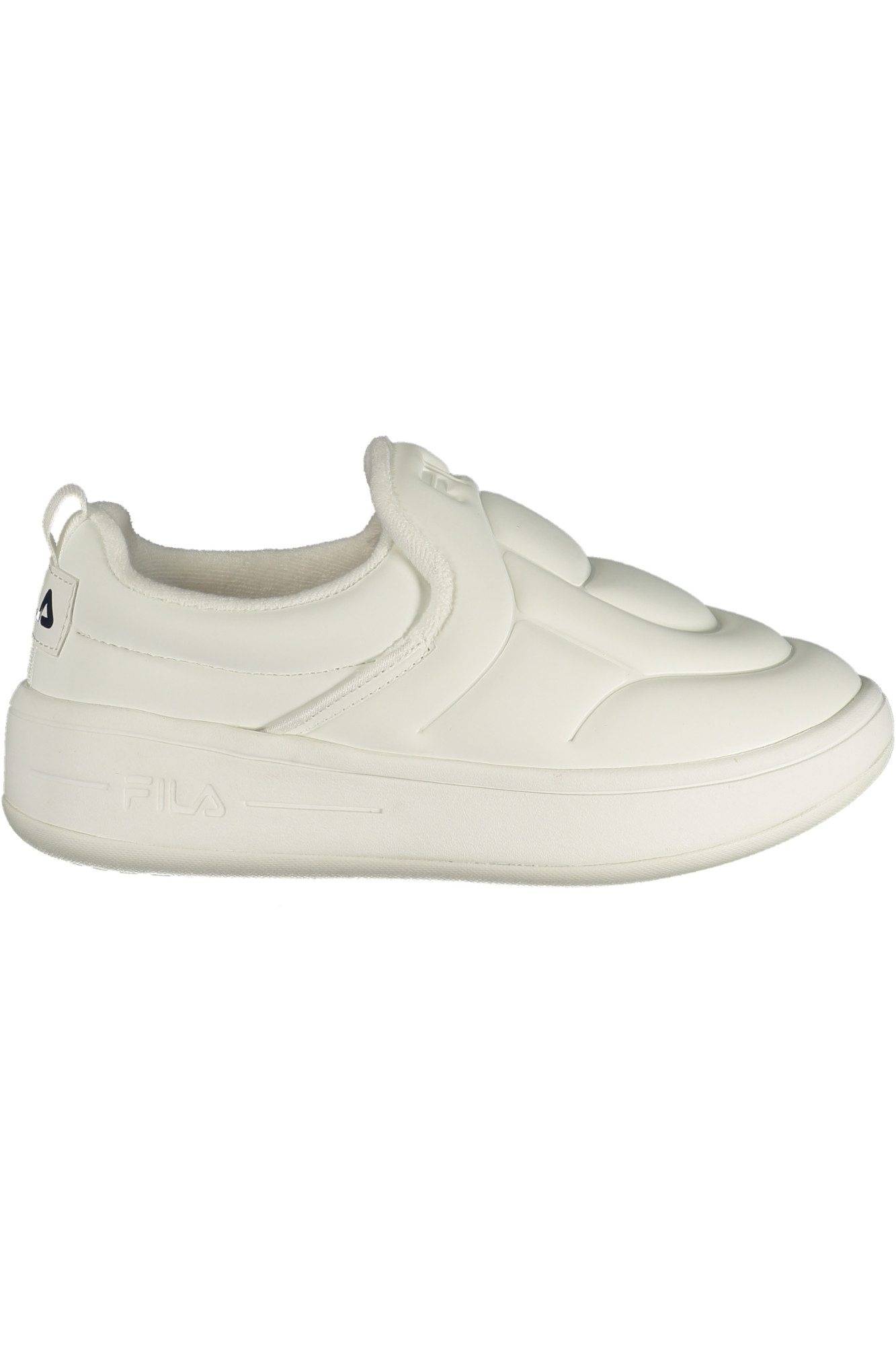 Fila Damen Sportschuh in Weiß: Elastik & Komfortschaum