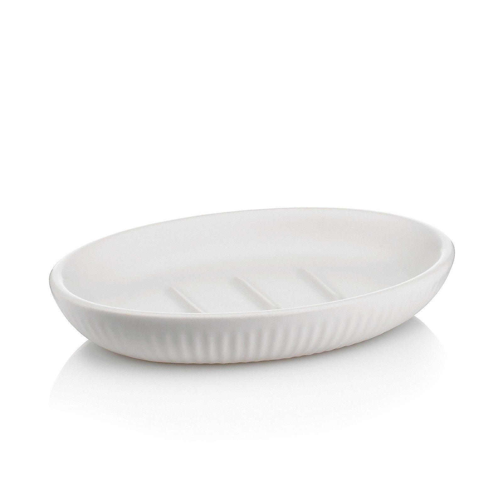 kela Seifenschale Adele, Breite: 9,5 cm, moderne Riffelstruktur günstig online kaufen