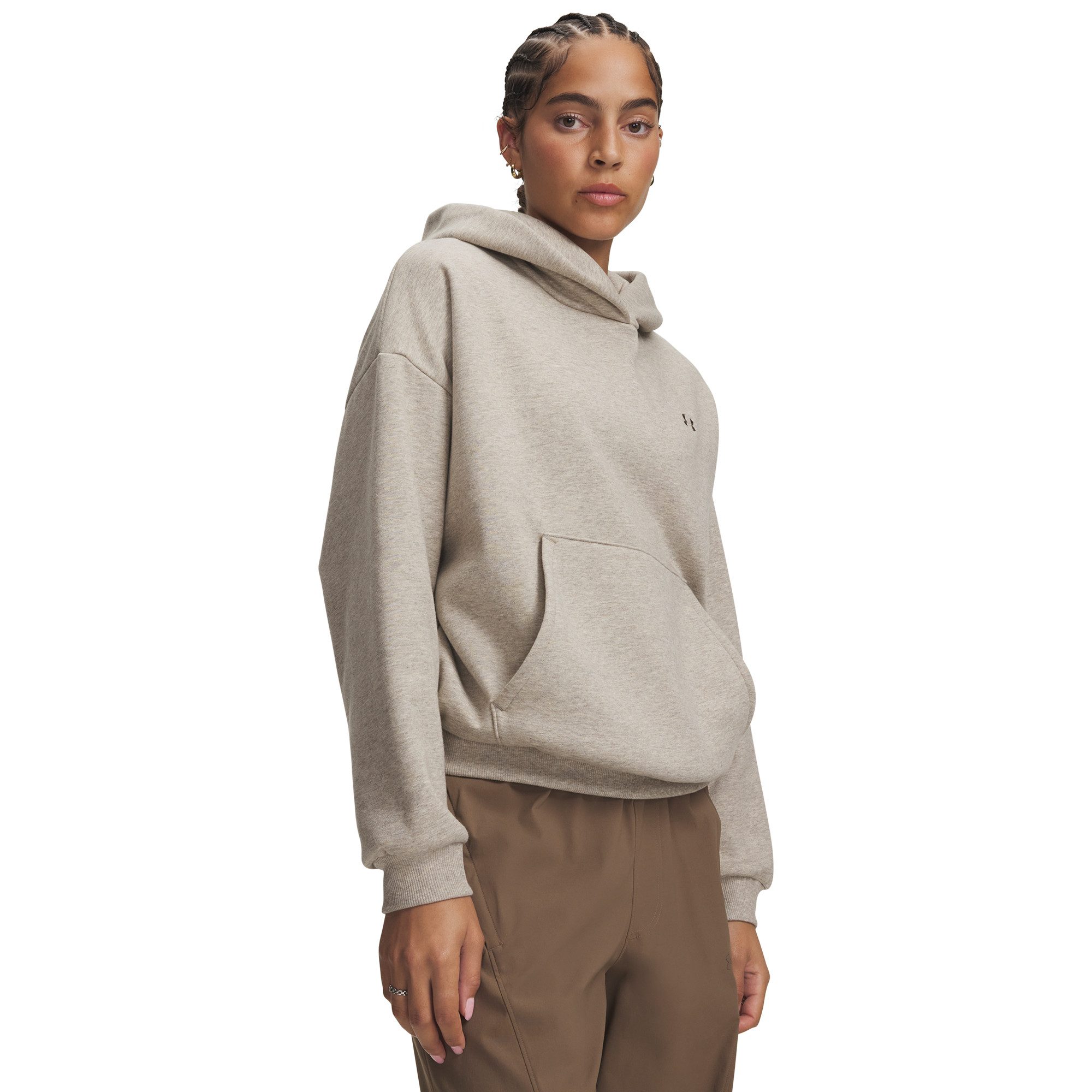 Under Armour® Kapuzenpullover Under Armour Damen Kapuzenpullover Icon Fleece Hoodie 6013544
