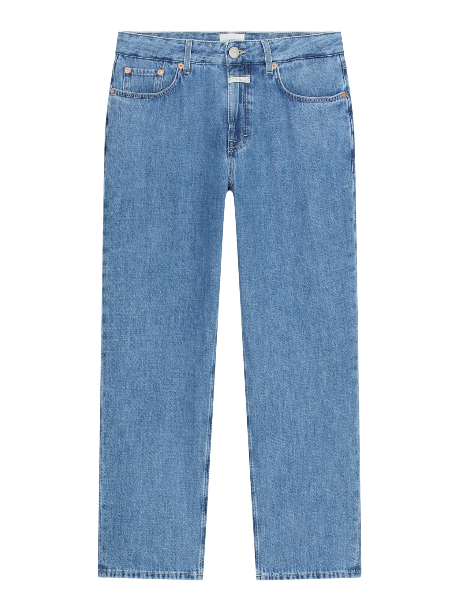 CLOSED Stoffhose blau,Casual,Bio-Baumwolle,Unifarben,Regular Fit,Mittel
