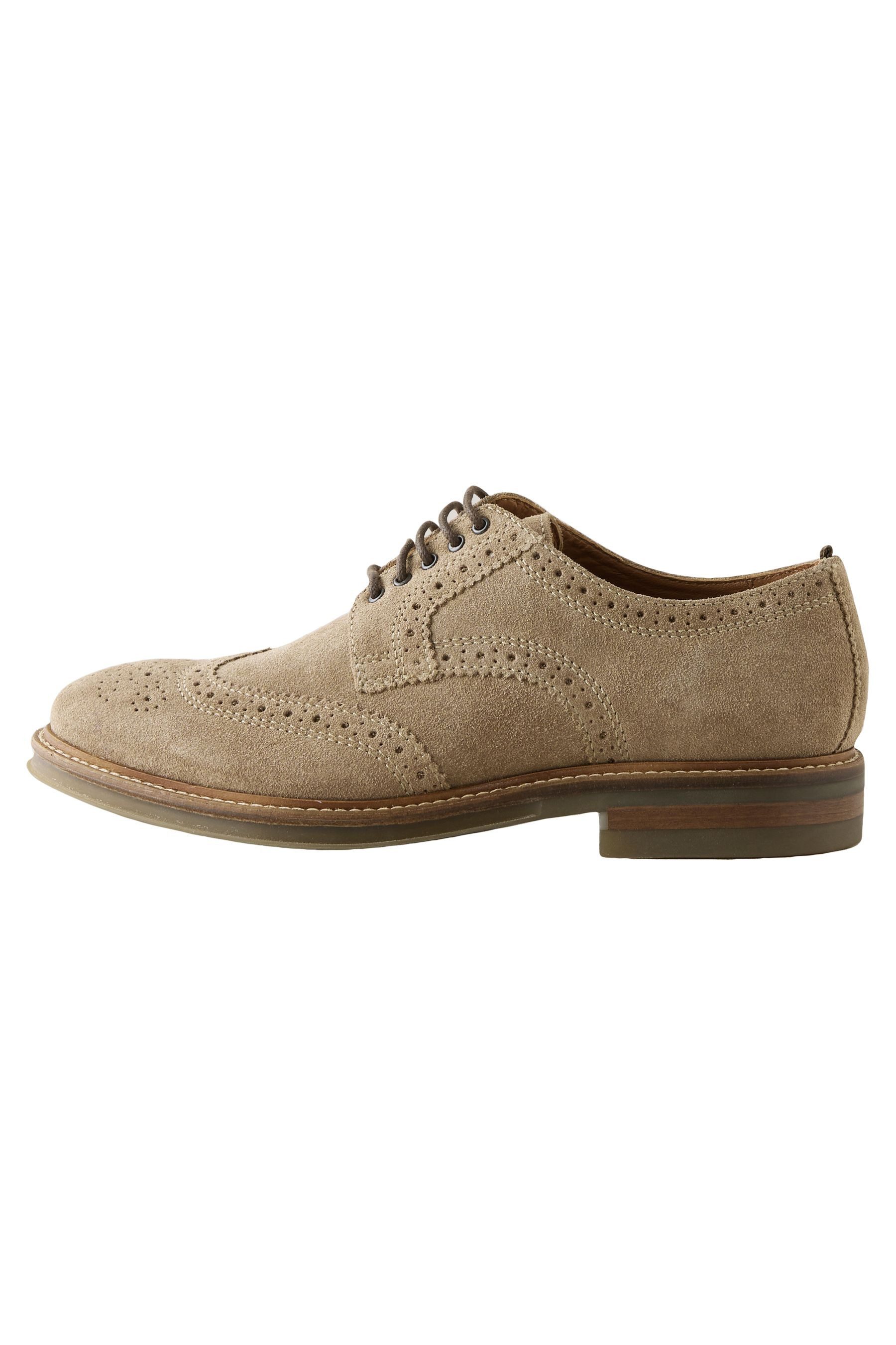 Next Brogues aus Veloursleder Budapester (1-tlg)