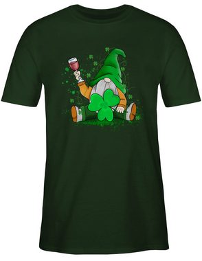 Shirtracer T-Shirt Leprechaun Irish Pub Irland Wein St. Patricks Day
