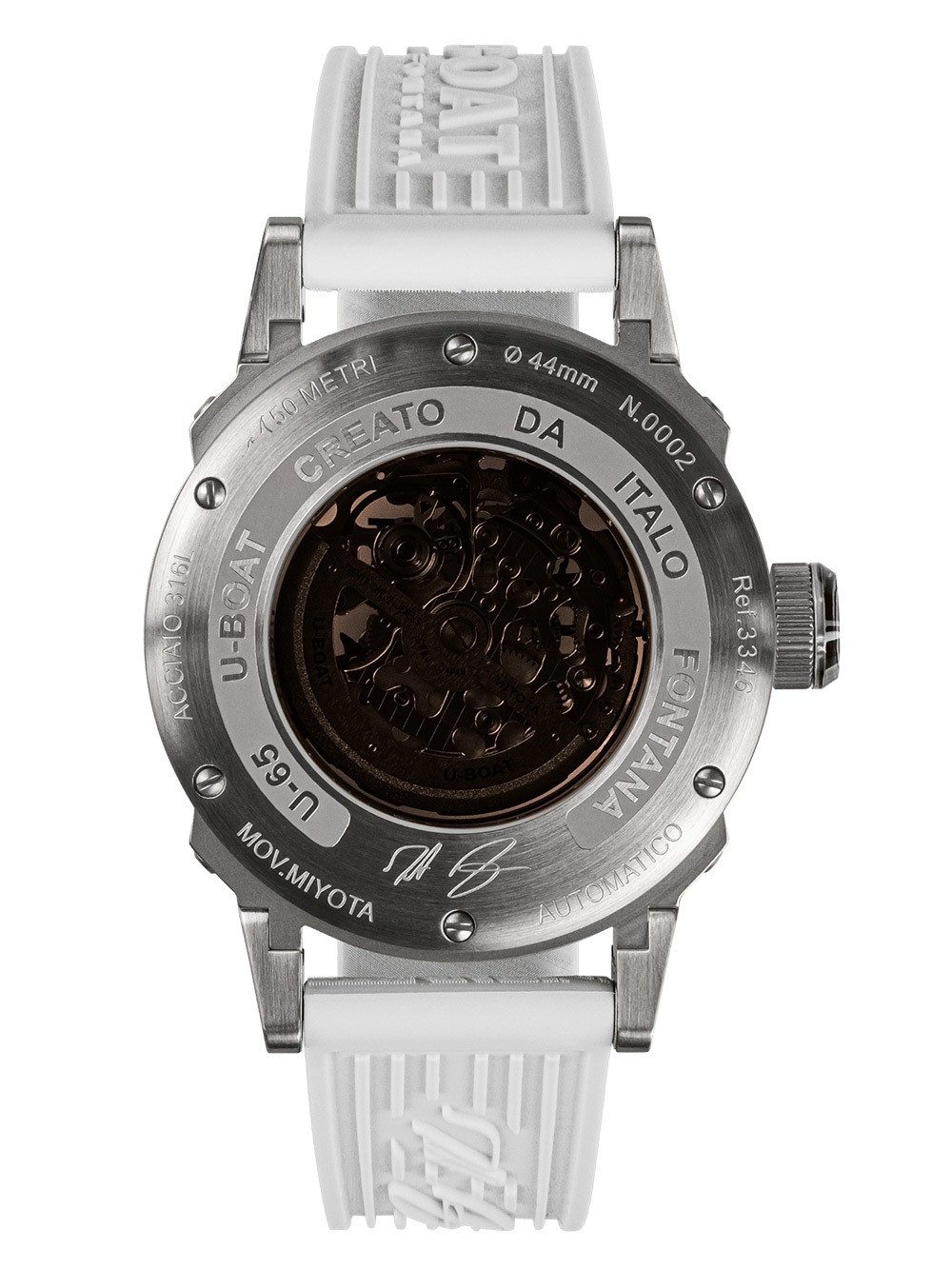 U-Boat Automatikuhr U-Boat 3346 Herrenuhr U-65 Automatik 44mm 5ATM U-Boat 3346 Herrenuhr U-65 Automatik 44mm 5ATM