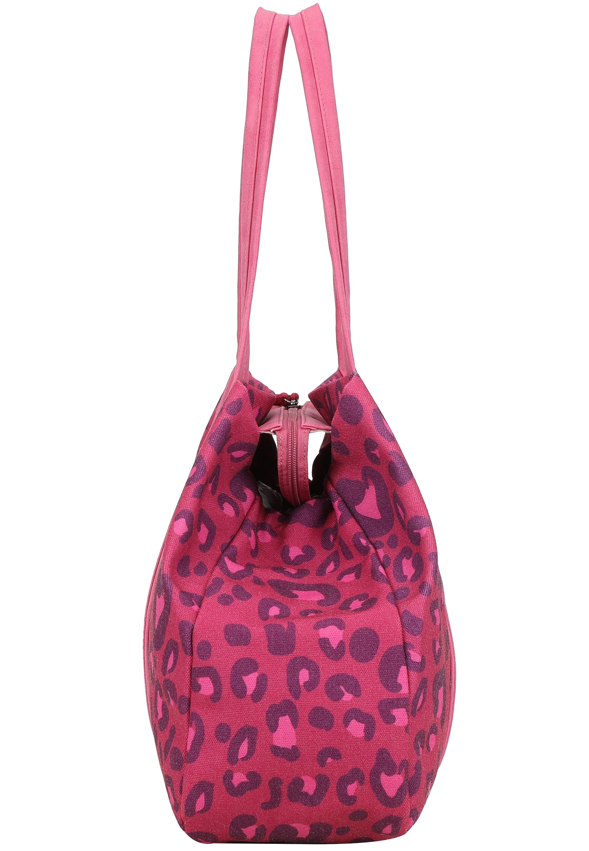 Fritzi aus Preußen Henkeltasche Simply Shopper Leo, mit tollem Leo-Print