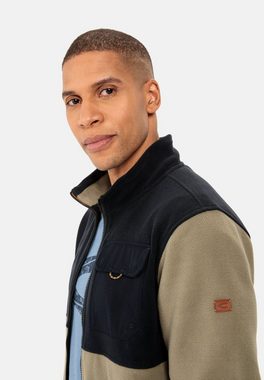 camel active Fleecejacke aus recyceltem Polyester