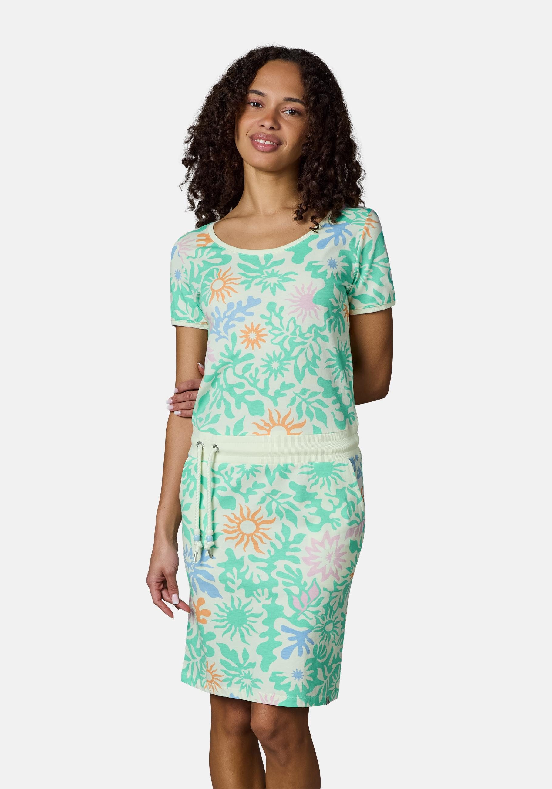 Ragwear Sommerkleid Baomi Summer YOUMODO Damen Minikleid in sommerlichem Print