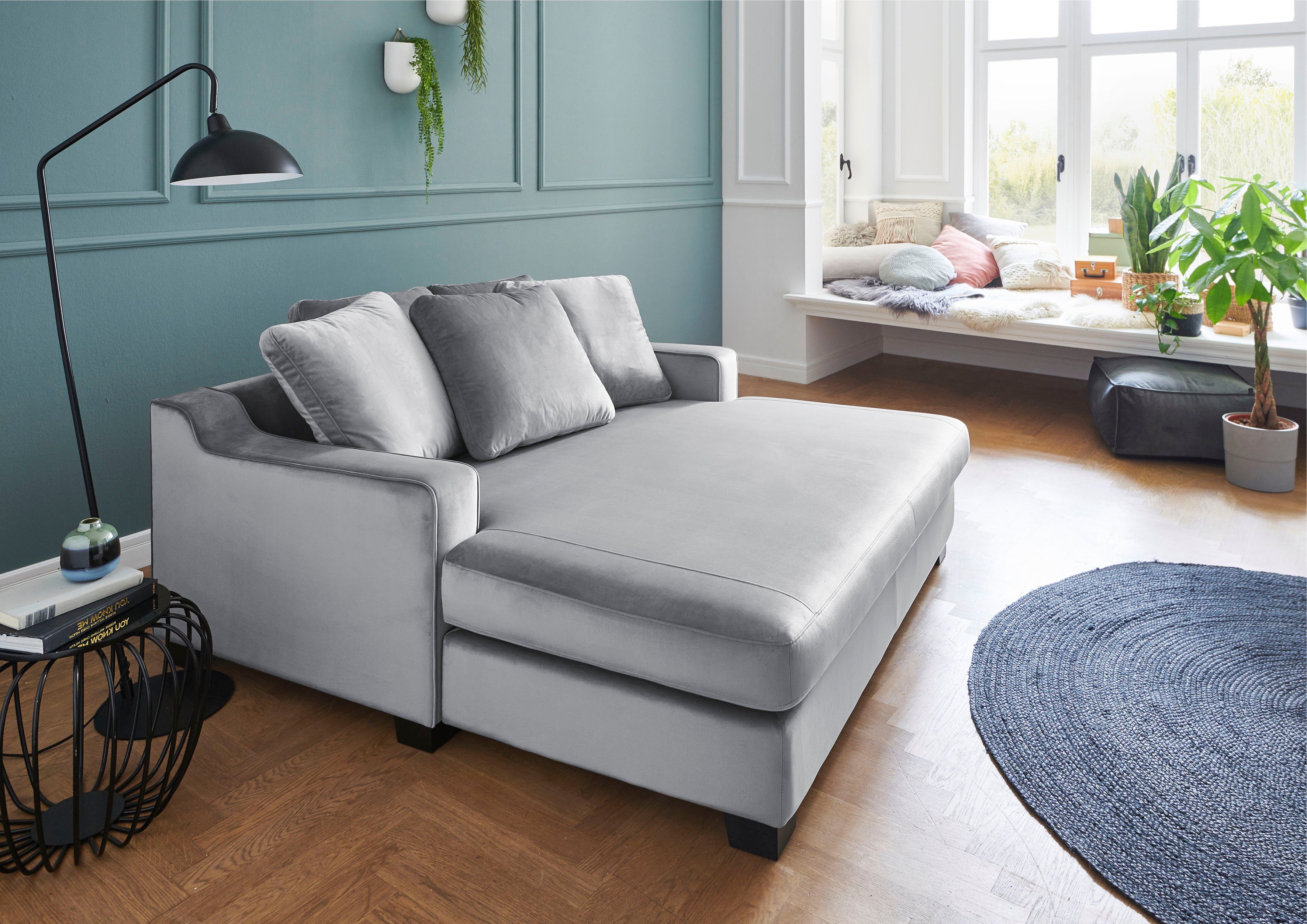 ATLANTIC home frei stellbar im collection Megasessel, inkl. Loveseat, 5 Raum Nobel, XXL-Sessel Rückenkissen