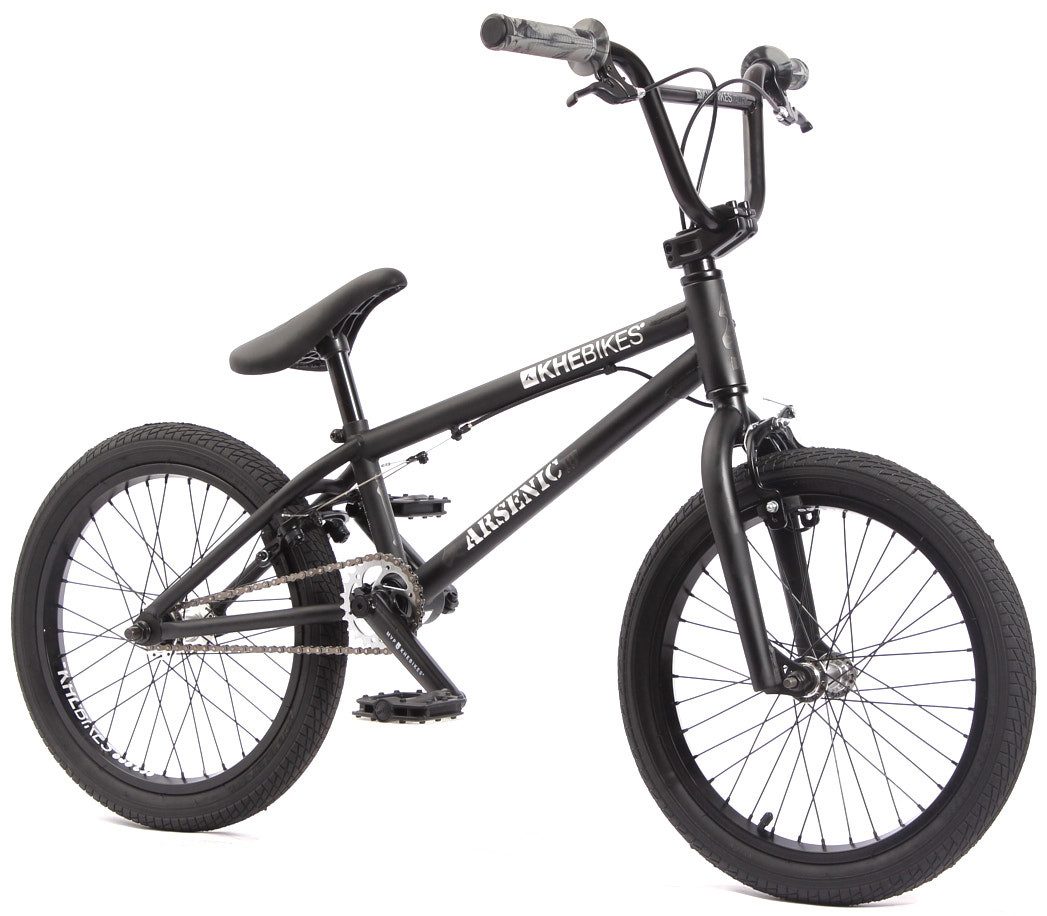 KHEbikes BMX-Rad KHE ARSENIC 18 Zoll BMX Rad 10,1kg! schwarz, 18 Zoll, 10.1kg, AFFIX 360° Rotor