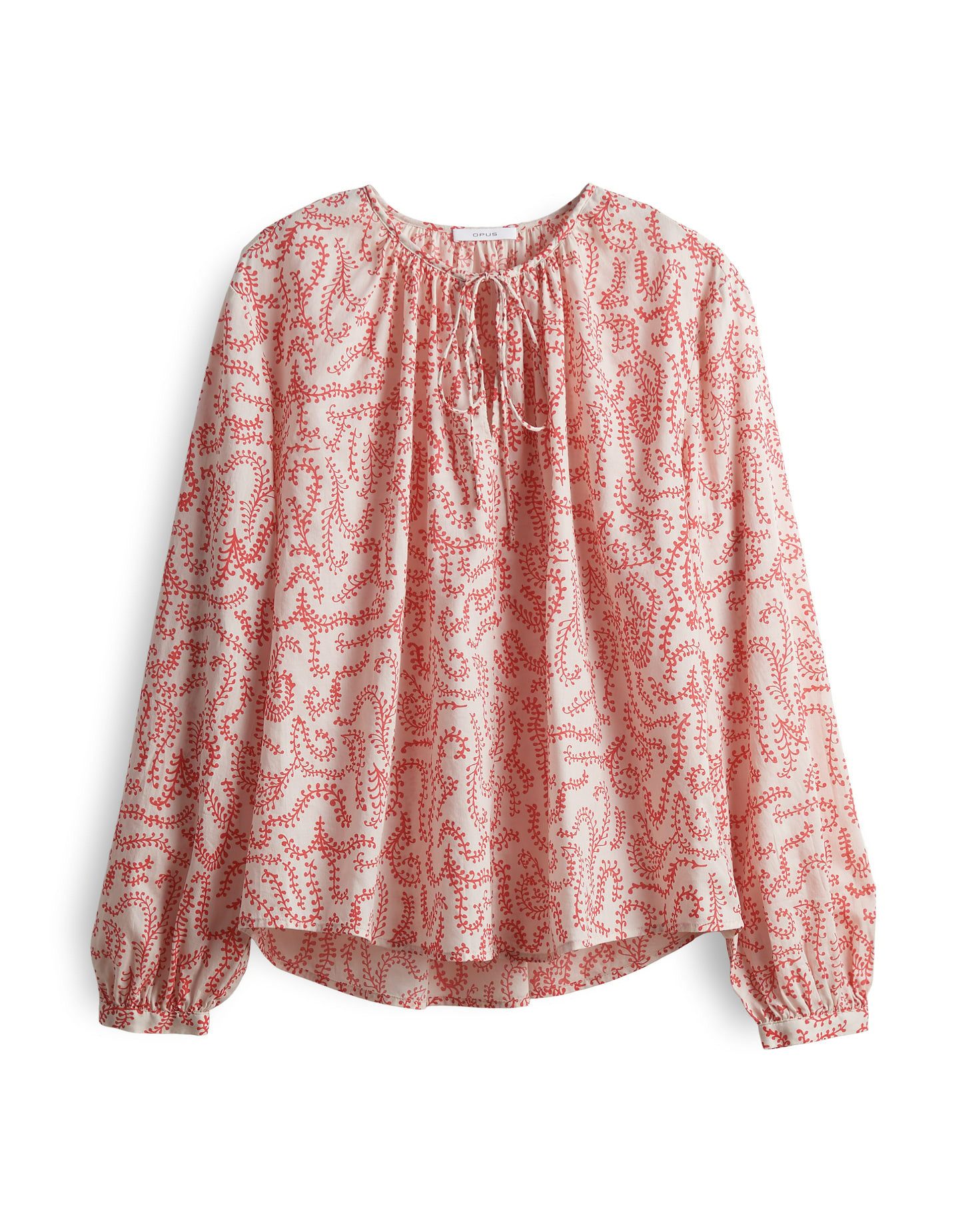 OPUS Langarmbluse FISANNA Loose aus leichter Baumwolle günstig online kaufen