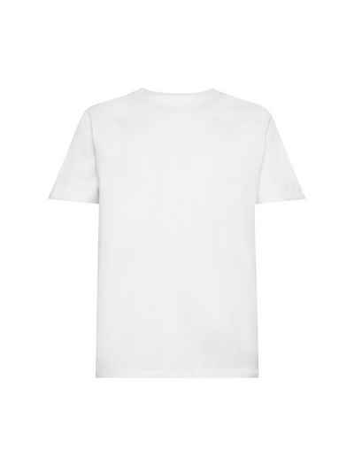 Esprit T-Shirt Jersey-T-Shirt mit Rundhalsausschnitt (1-tlg)
