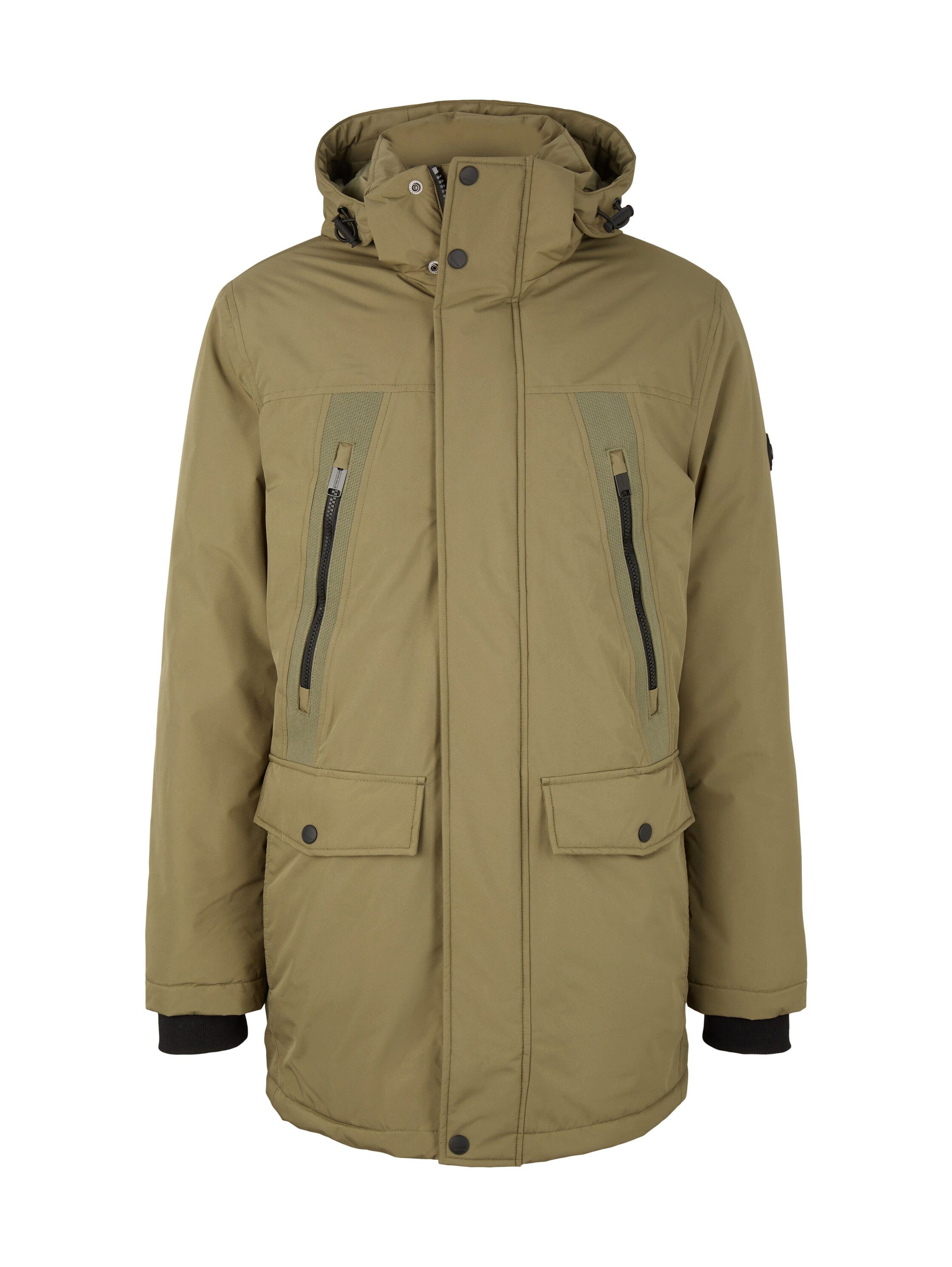 TOM TAILOR Jackenblazer Parka mit abnehmbarer Kapuze