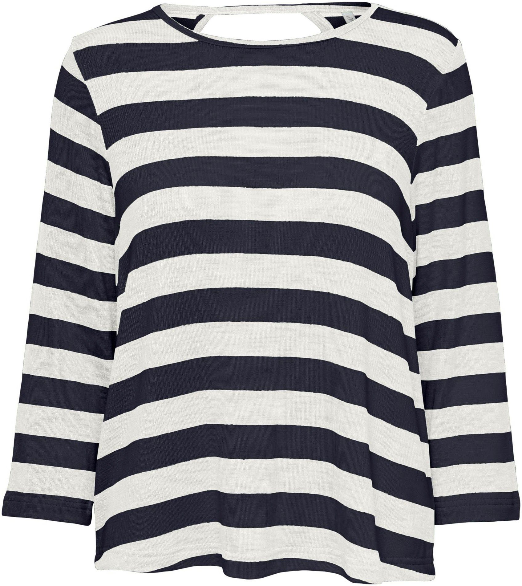 ONLY 3/4-Arm-Shirt ONLLIRA 3/4 Night DETAIL JRS TOP Sky Stripes