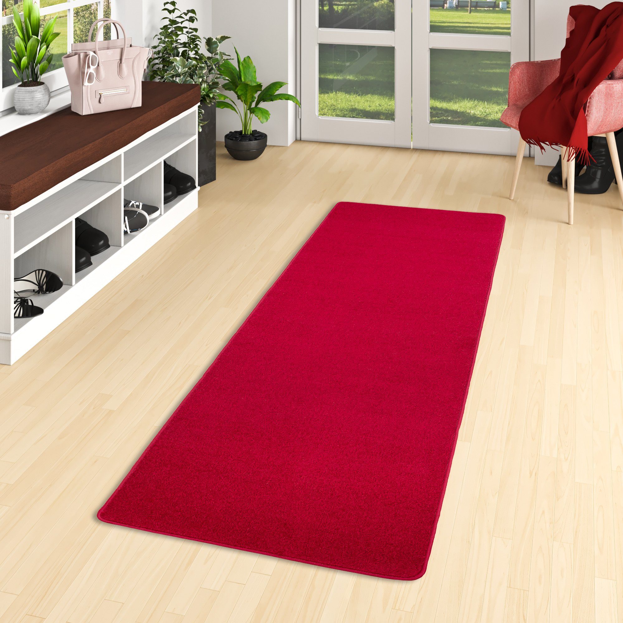 Snapstyle Veloursteppich Trend Velours Läufer Teppich günstig online kaufen