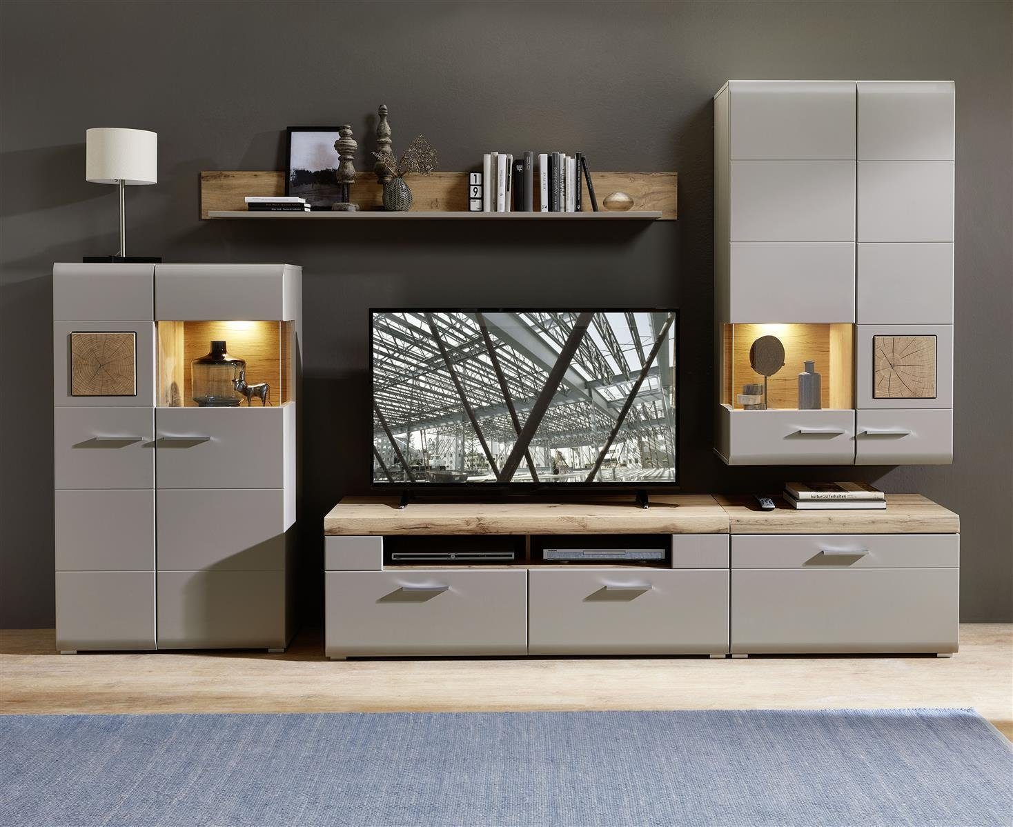 freiraum TV-Board Kathlin, 140 x 51 x 47 cm (B/H/T)