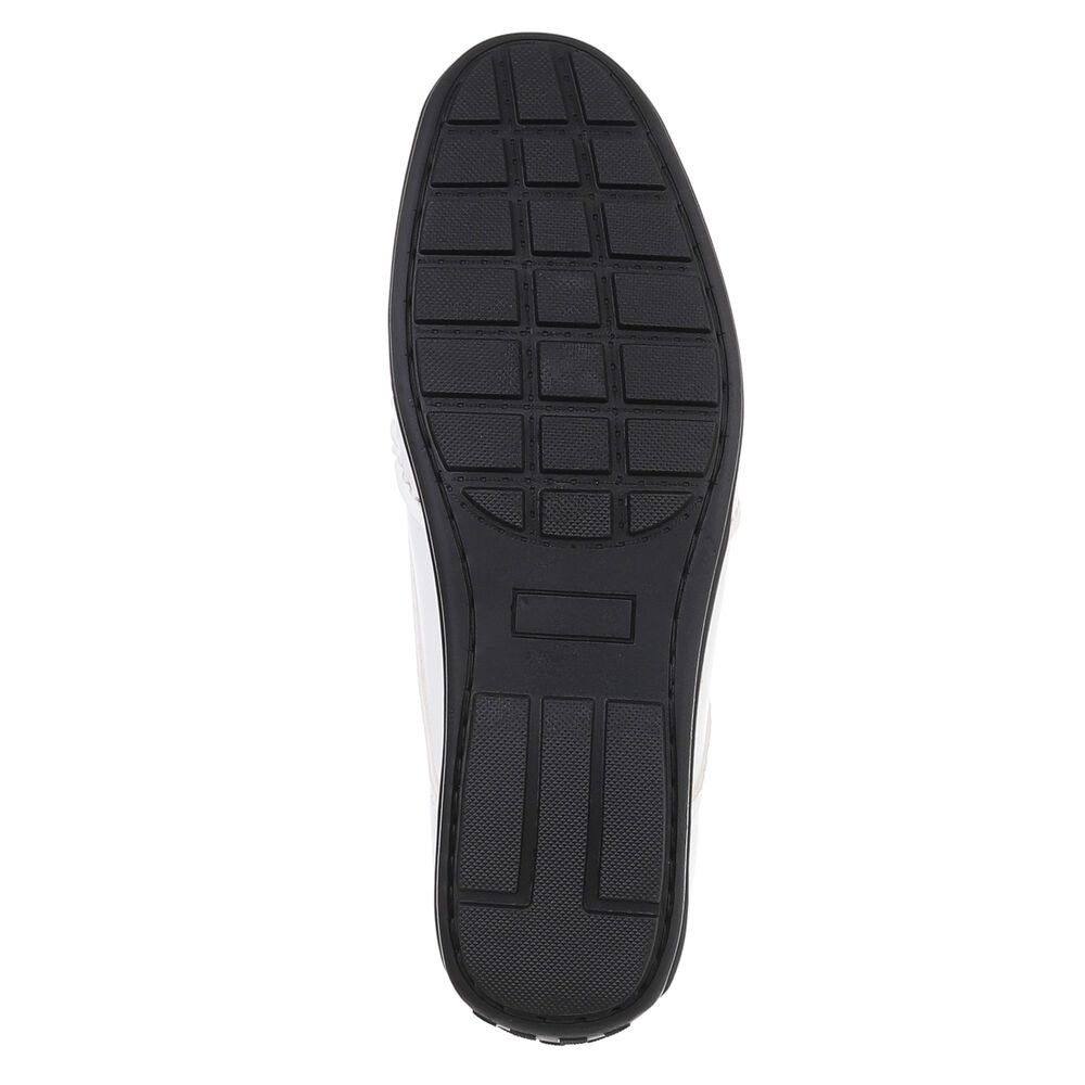 Coolwalk Eleganter Slip-On Herrenschuh für Komfort und Stil Slipper (90112417) Flach Slipper in Weiß