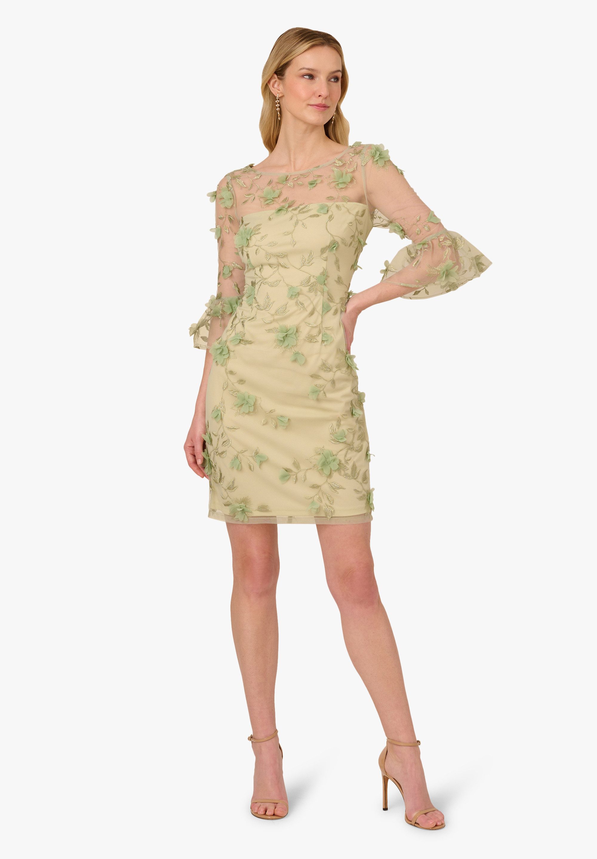 Adrianna Papell Etuikleid Floral Embroidery Sheath günstig online kaufen