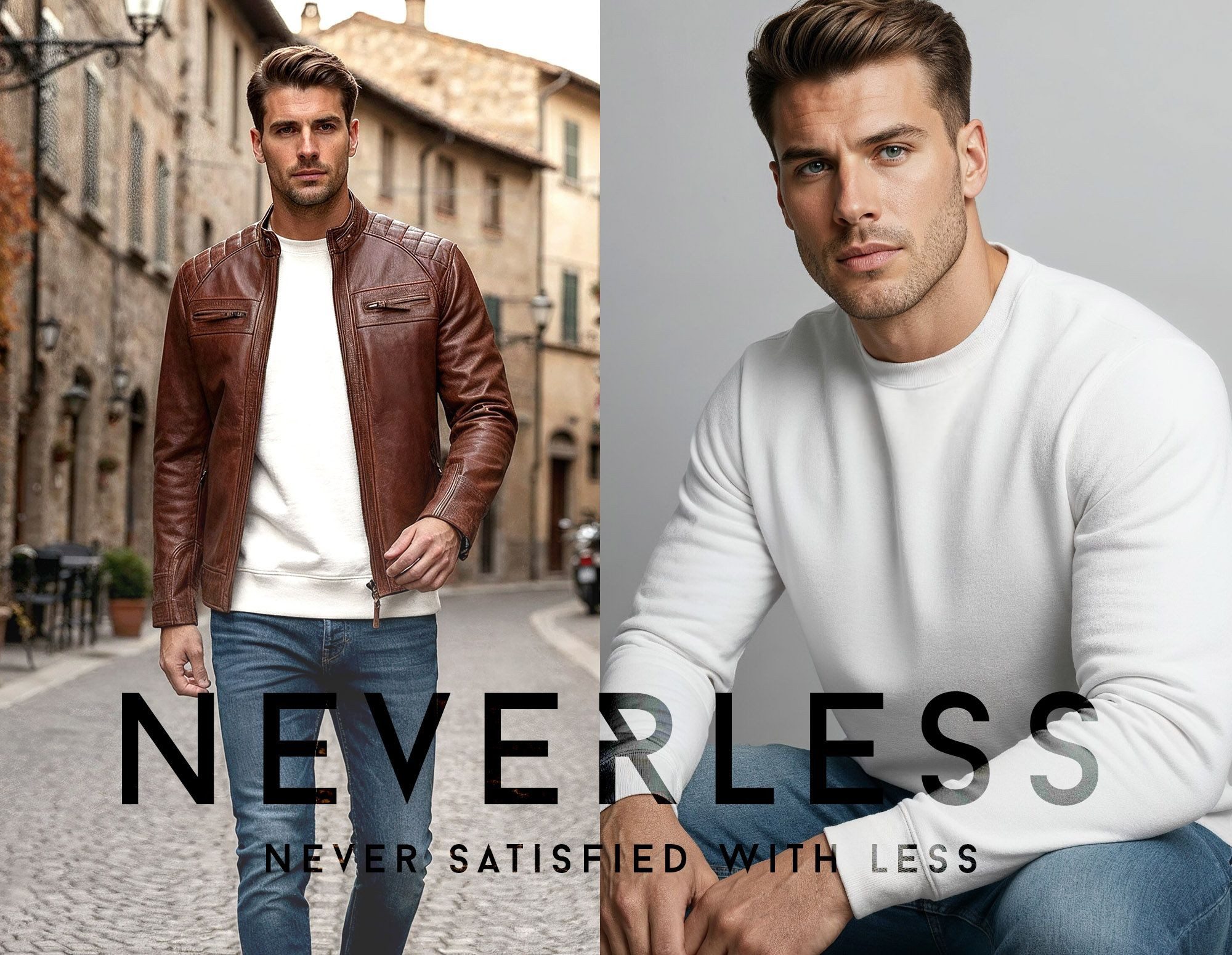 Neverless Sweatshirt Sweatshirt Herren Pullover mit Backprint Freed by Nature Sonnenmotiv