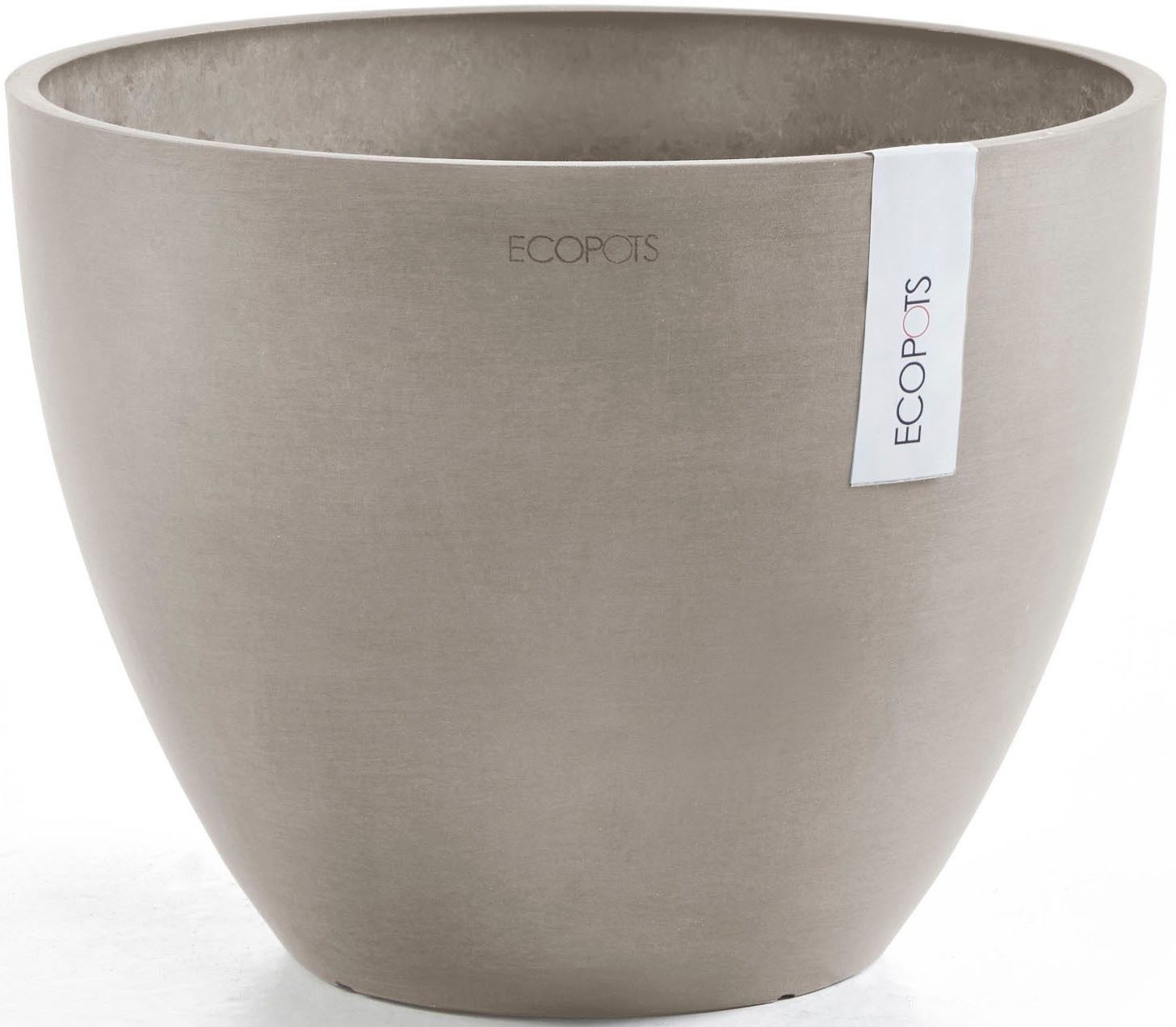 ECOPOTS Blumentopf ANTWERP Taupe, BxTxH: 30x30x25,5 cm. Reduzierter Preis € 23,99. Unverbindliche Preisempfehlung € 29,95