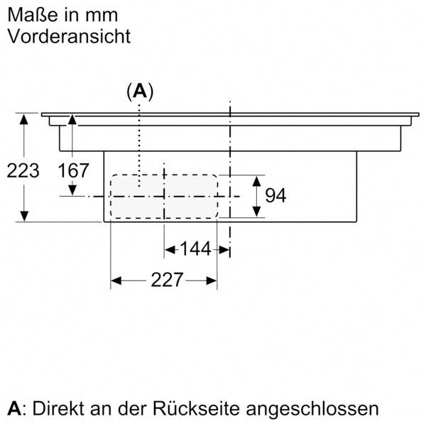 NEFF Kochfeld Dunstabzug T48CD7AX2 mit