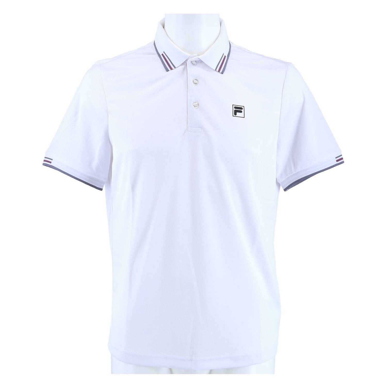 Fila Poloshirt Alejandro (rec. Polyester) weiss Herren