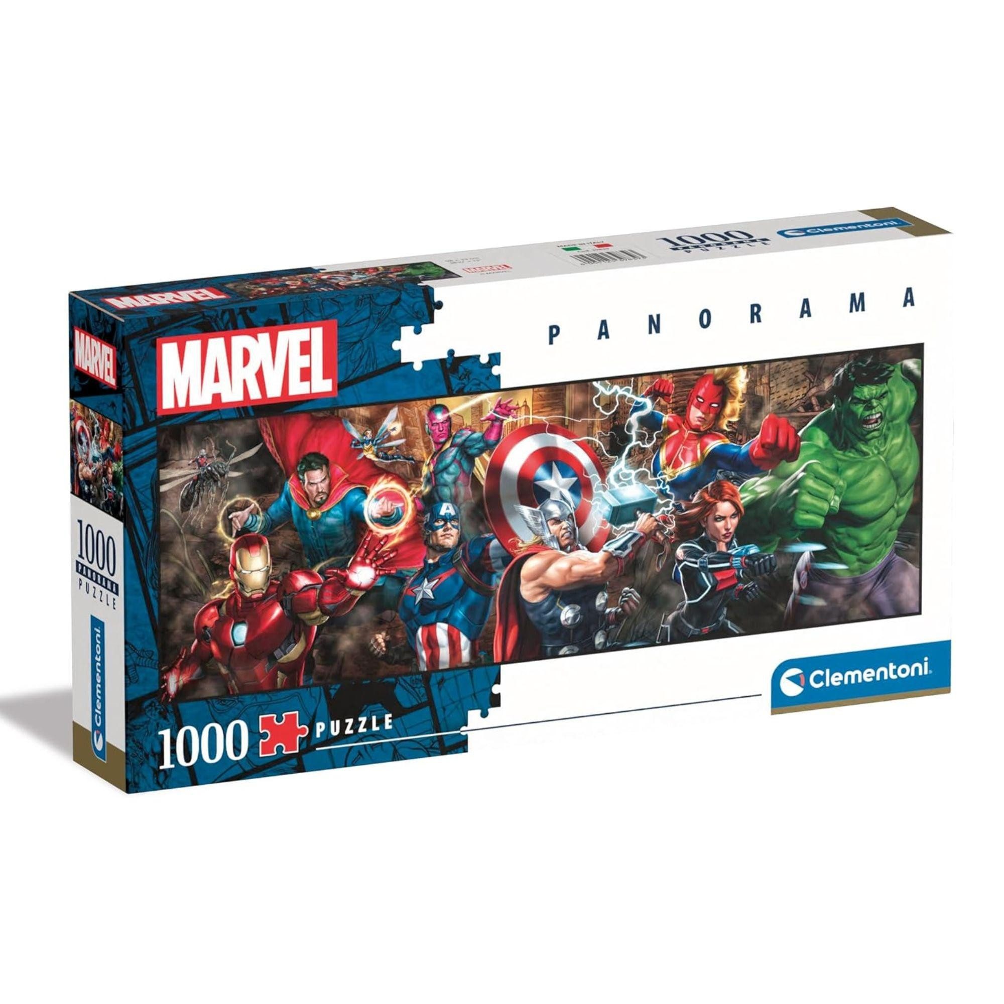 Clementoni® Puzzle Avengers Panorama (1000 Teile) - Marvel, Puzzleteile