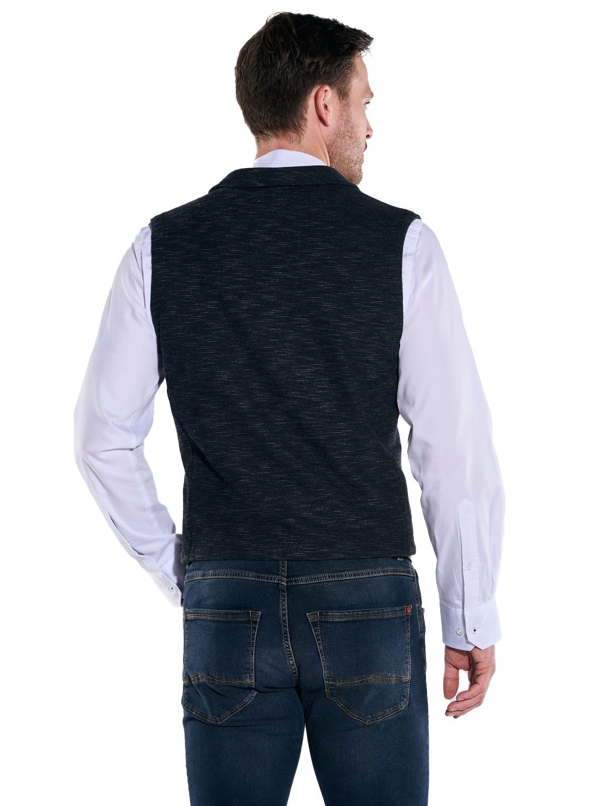 Engbers Anzugweste engbers Herren Sakko-Weste regular, Anthrazit günstig online kaufen