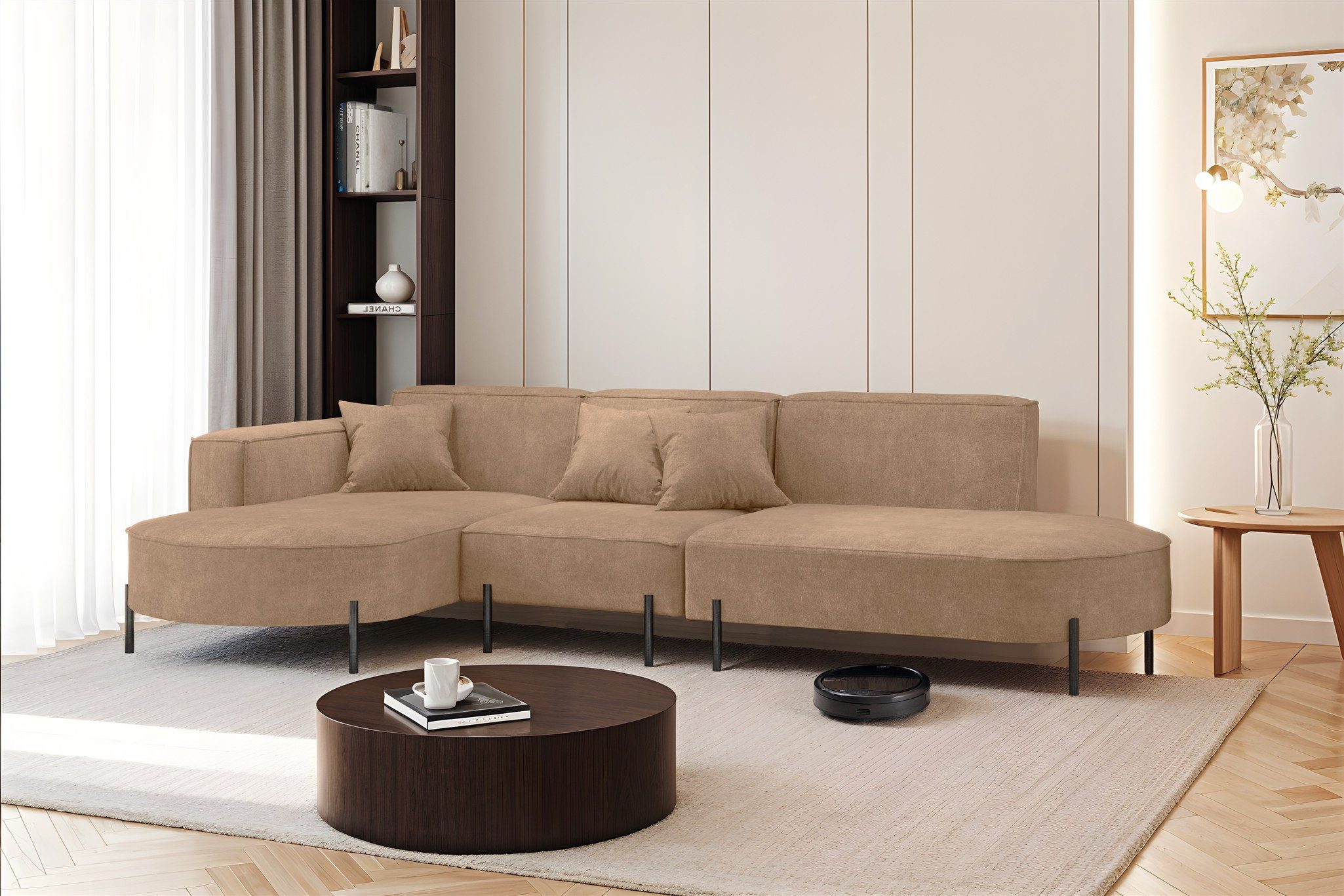 Fun Möbel Ecksofa Sofa VALENCIA mit günstig online kaufen