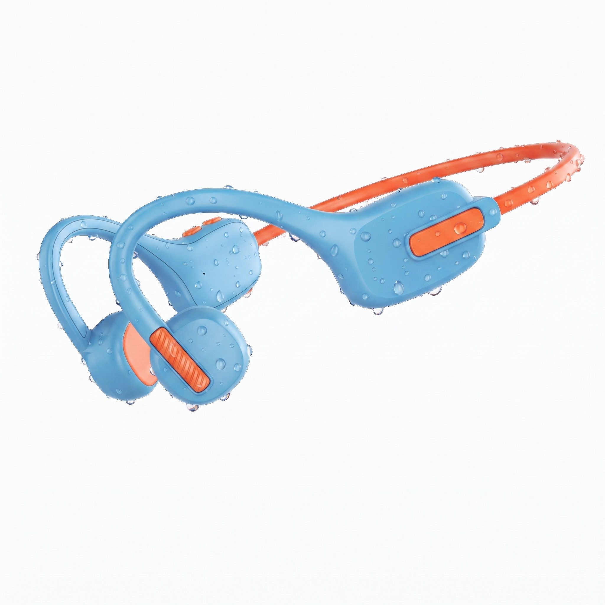 Vashoy X12 knochenschall kopfhörer bluetooth Kinder-Kopfhörer (6 Std. Laufzeit, Lautstärkebegrenzung 85 dB,MP3-Modus mit 8 GB Speicher, Bluetooth, IPX5 wasserdicht,Ideal als Geschenk für Kinder)