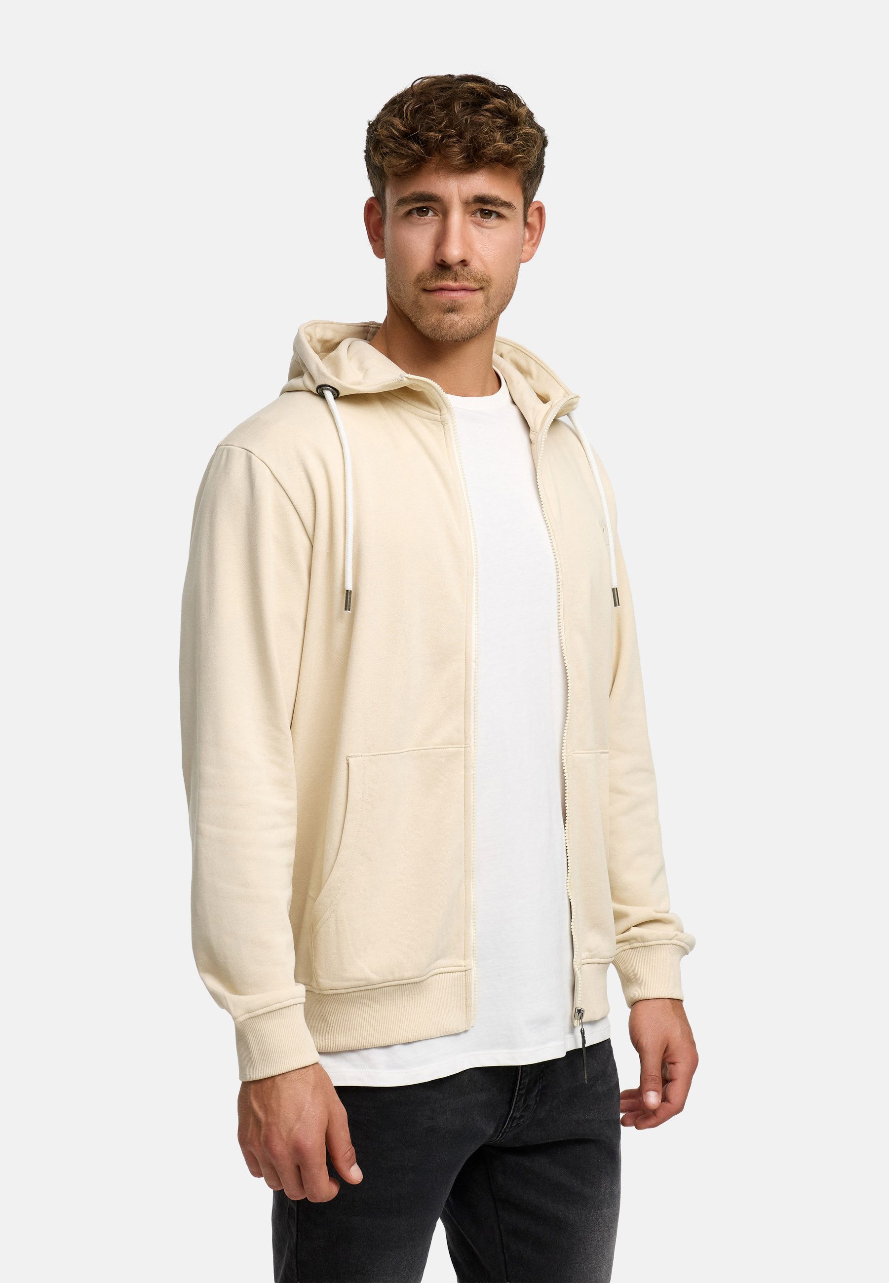 INDICODE Kapuzensweatjacke Herren INChristos Hoodie Sweatjacke Herrenjacke – Bild 4 von 5