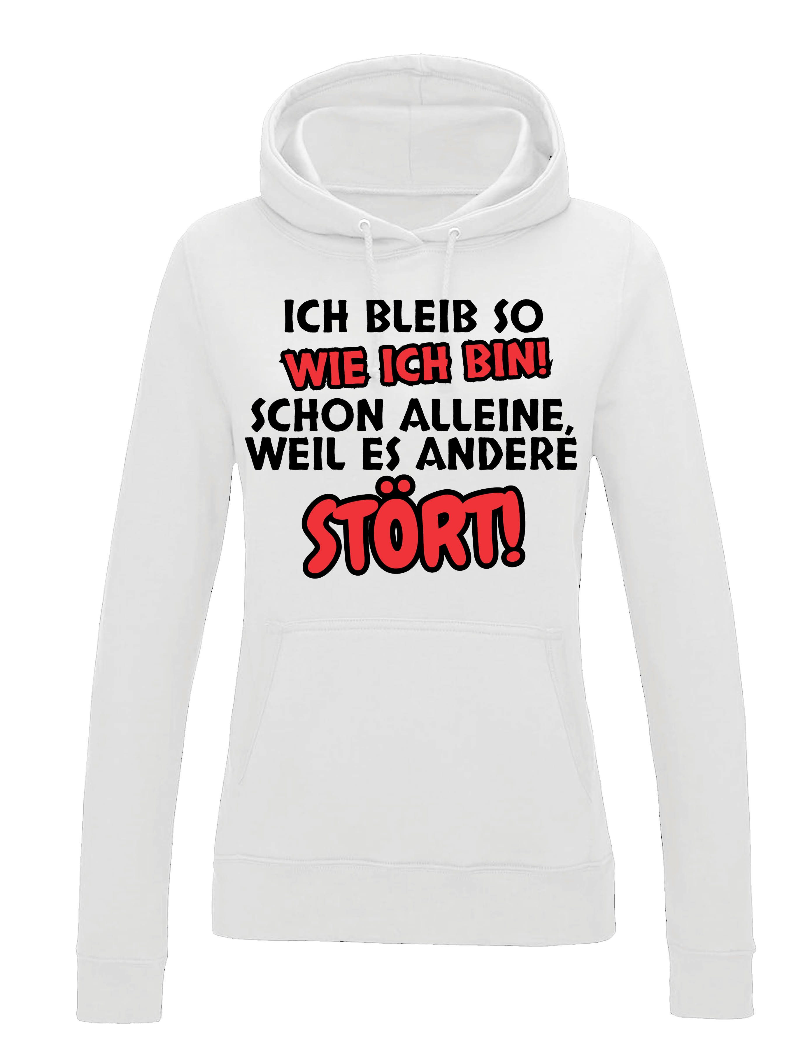 Youth Designz Kapuzenpullover "Ich bleibe so günstig online kaufen