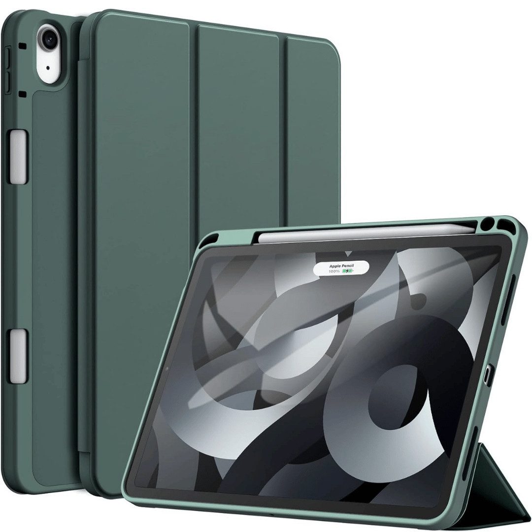 SmartUP Tablet-Hülle für iPad Air 11 Zoll M4 2026 / M3 2025 / M2 2024, 6.Gen.- 8.Gen. Case 11 Zoll, integrierte Standfunktion, integrierter Stifthalter