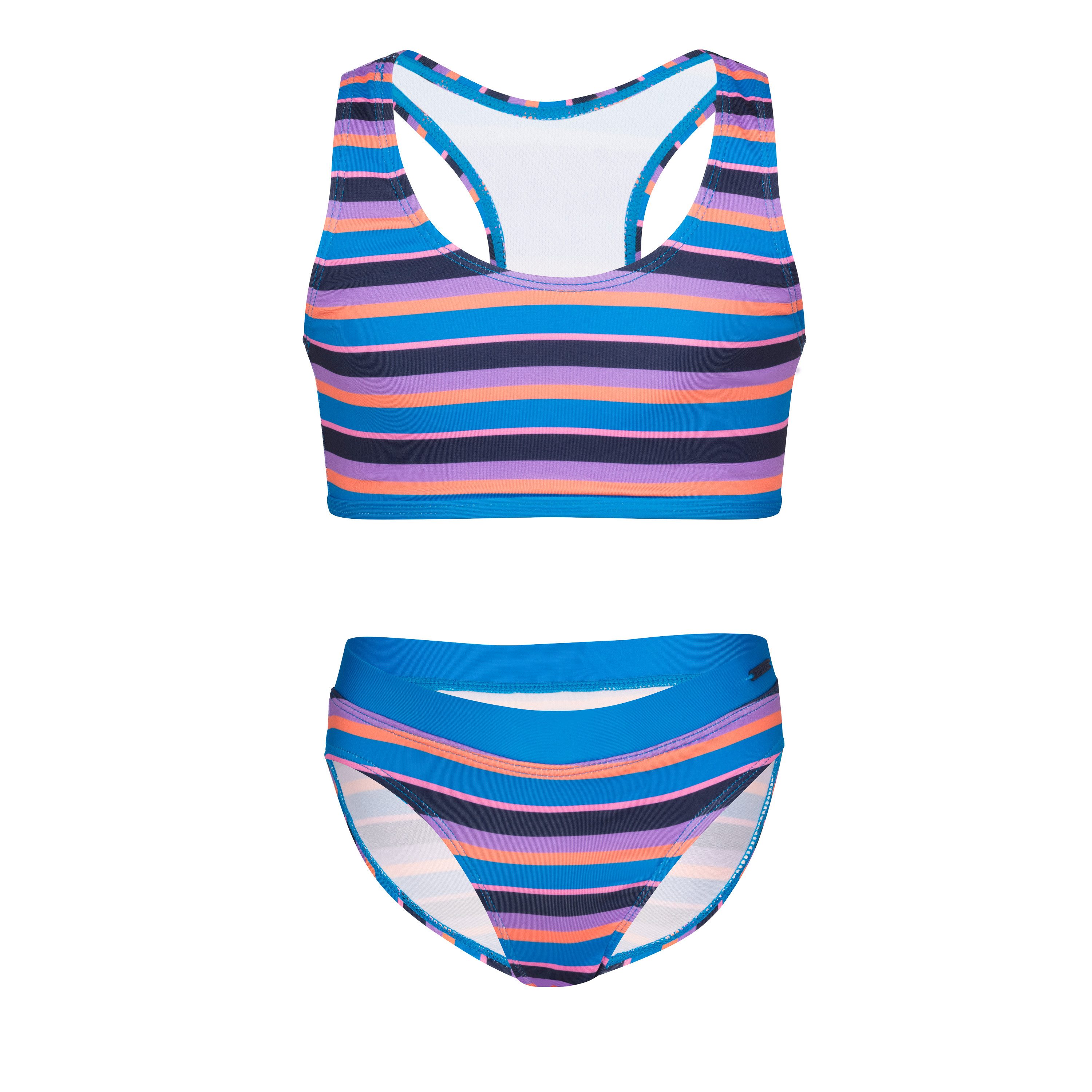 TROLLKIDS Bustier-Bikini Girls Kvalvika Bikini (2-St) für Kinder und Jugendliche, schnell trocknendes Material