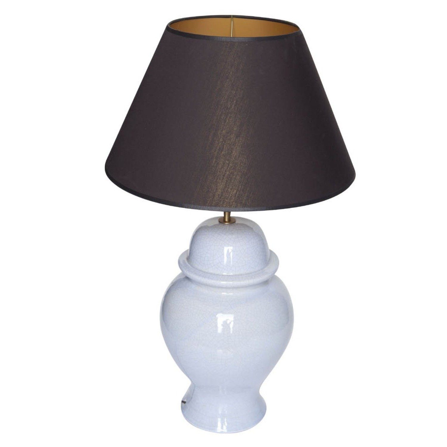Collection Tischlampe mit Leuchtmittel, Signature Keramik hellblau Home Schreibtischlampe, warmweiß, Lampenschirm ohne