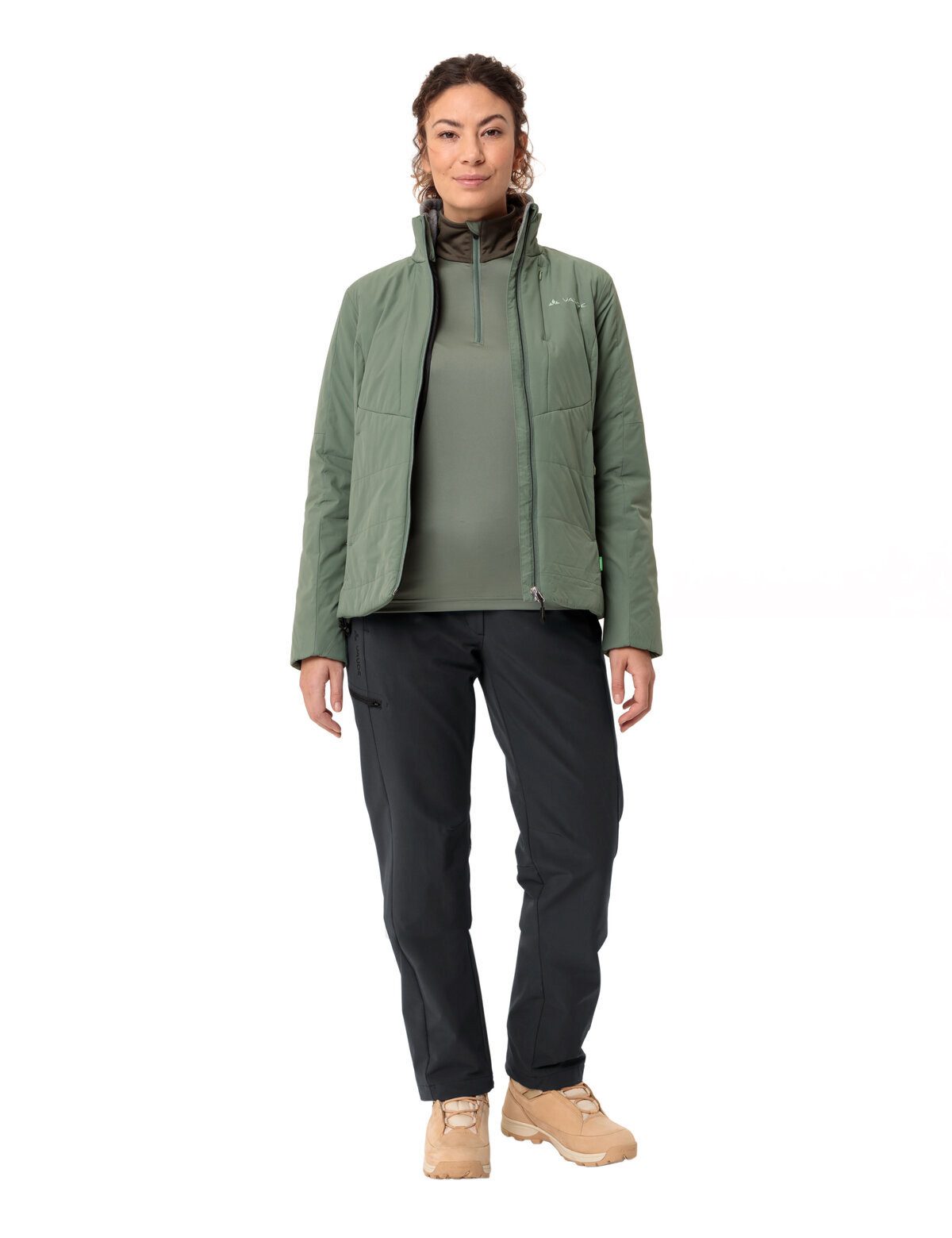 VAUDE Funktionshose Women's Skomer Winter Pants II (1-tlg) schnellstrocknende und strapazierfähige Outdoor-Hose