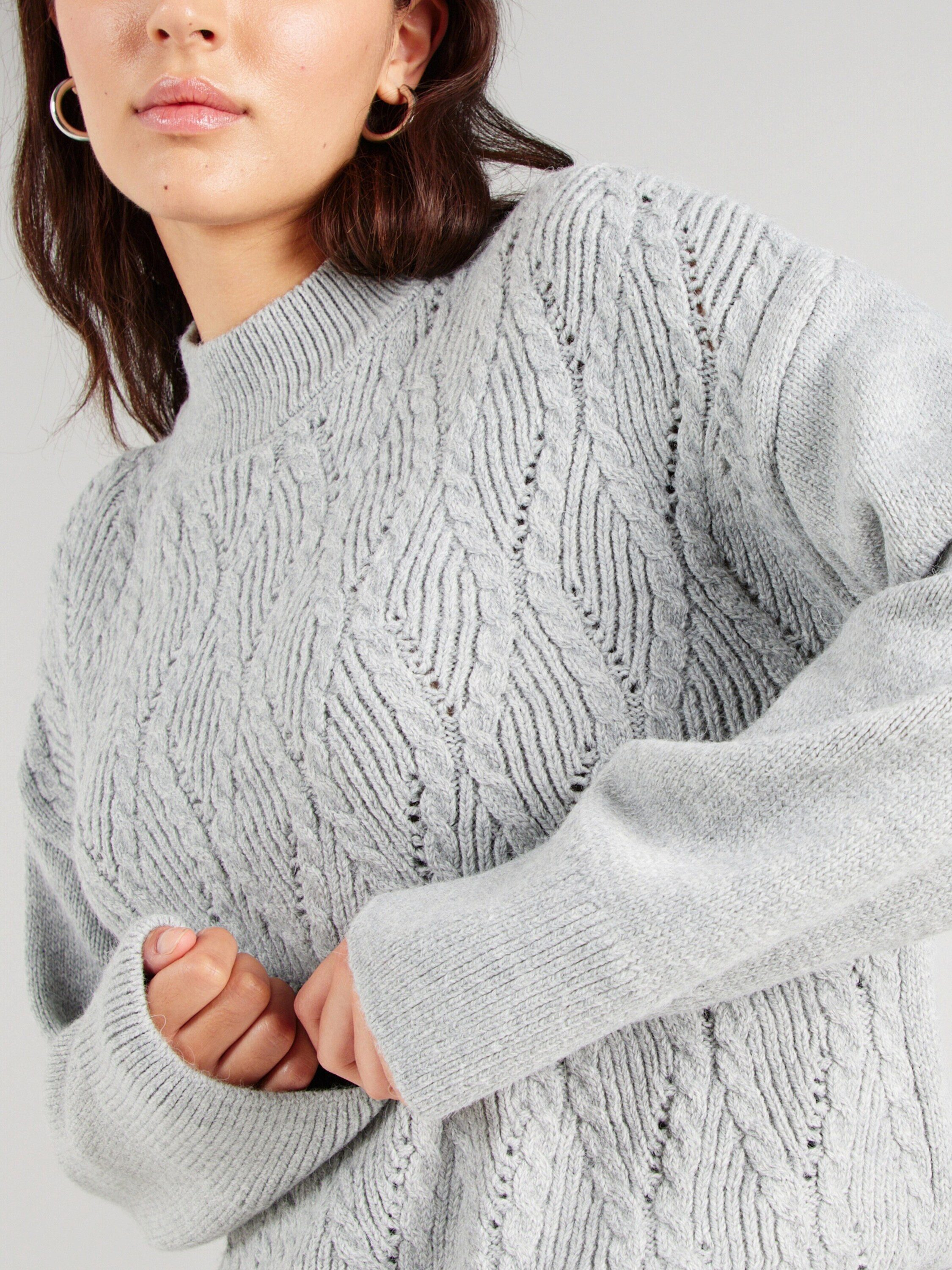 ONLY Strickpullover (1-tlg) Lochmuster