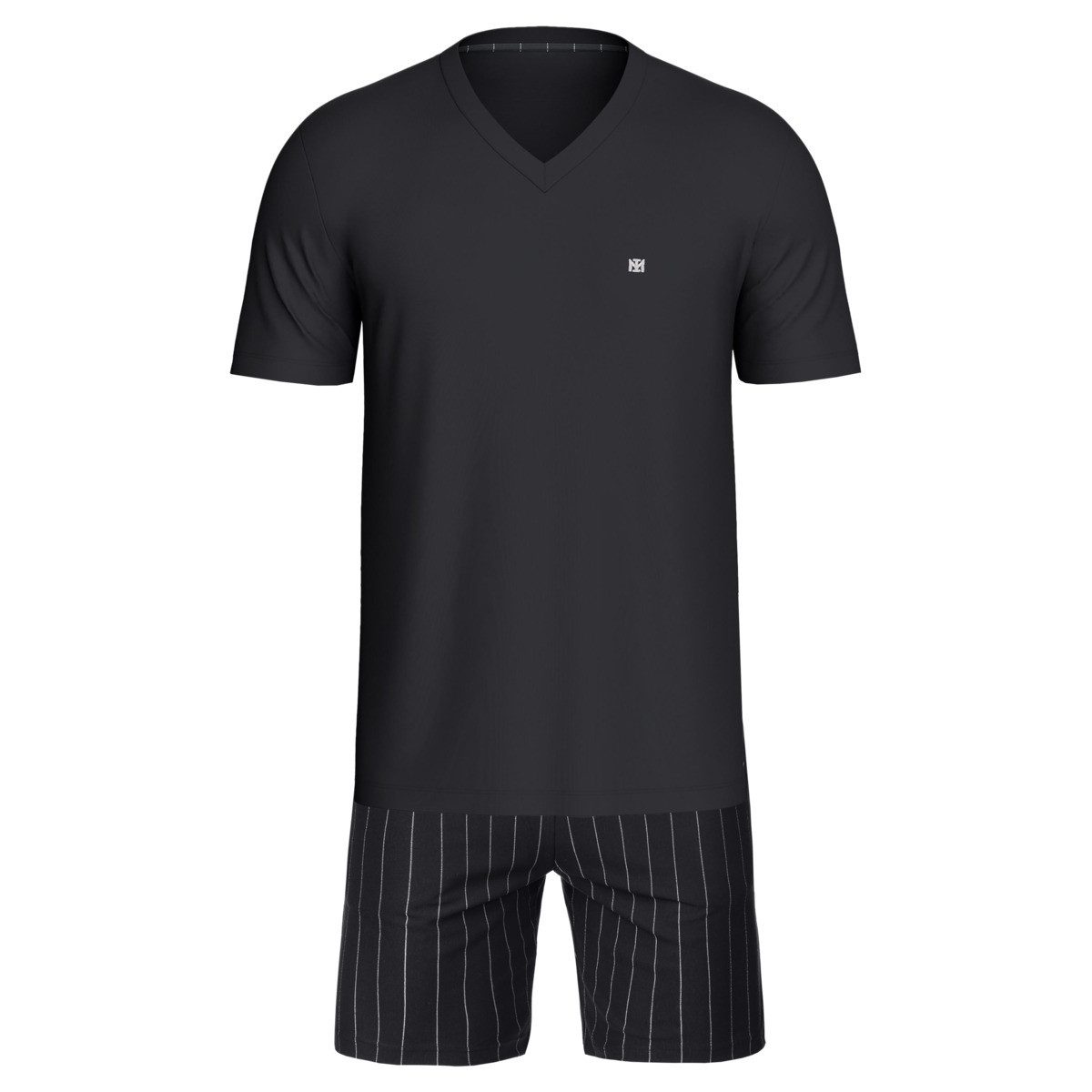IMPETUS Pyjama IM1512M8900 Herren Schlafanzug, Zweiteiler, Nachtwäsche, Nachtgewand, Nachtzeug
