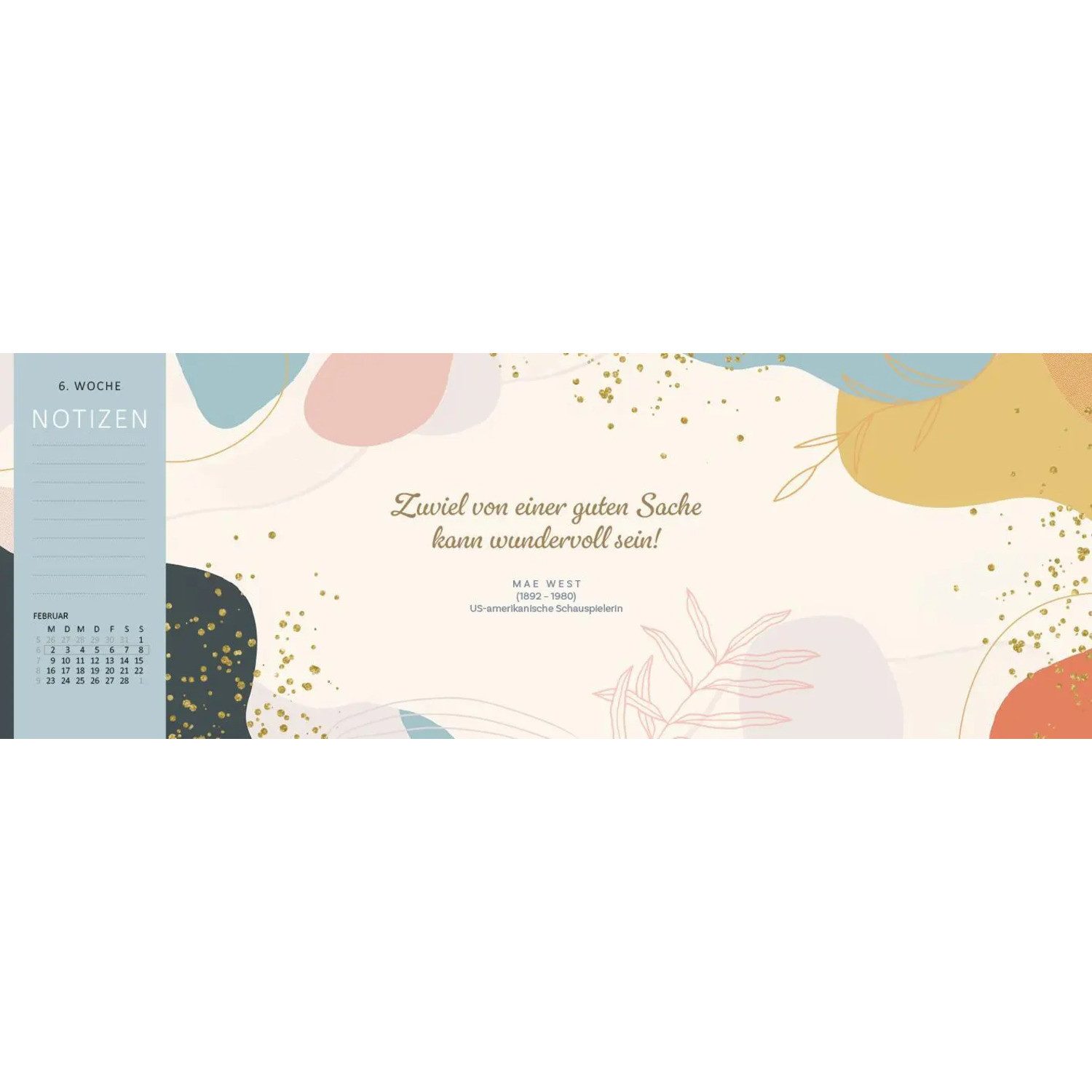 Ars Edition Tischkalender Tischkalender Kluge Frauen, die die Welt und uns inspirieren 2026