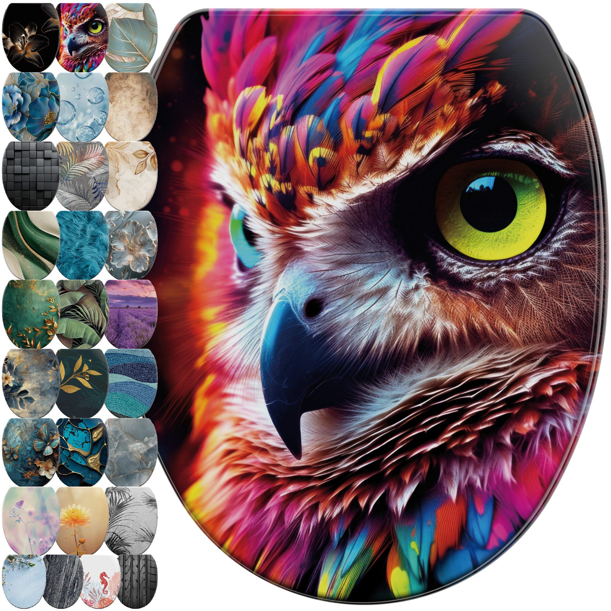 Sanilo WC-Sitz mit Absenkautomatik & Top Fix in vielen Designs, hochwertig, günstig online kaufen