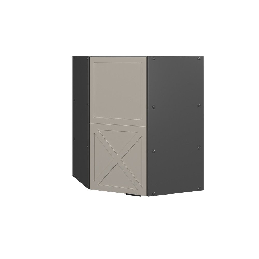 Vicco Eckhängeschrank Fame-Line, GrauBeige/Anthrazit, 57 cm günstig online kaufen