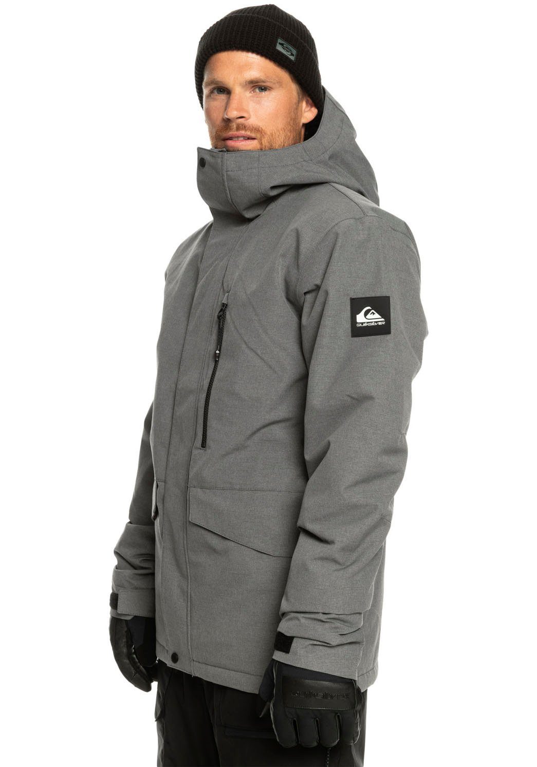 Quiksilver JK Skijacke heather SOLI MISSION grey SNJT