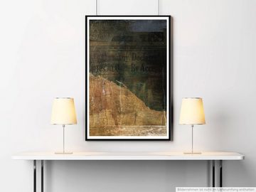 Sinus Art Poster Rock And A Hard Place - Poster 60x90cm