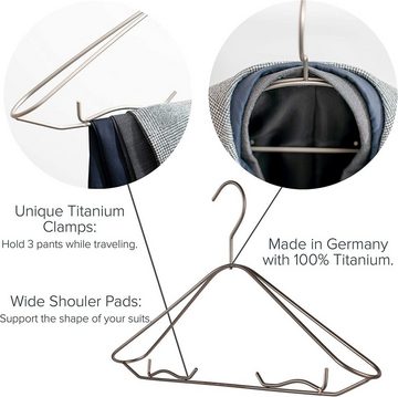 DEGELER Kleidersack SkyHanger (Anzugtasche, Reisetasche, 52 x 54 cm) Wasserdicht, Atmungsaktiv, Made in Germany, versch. Farben