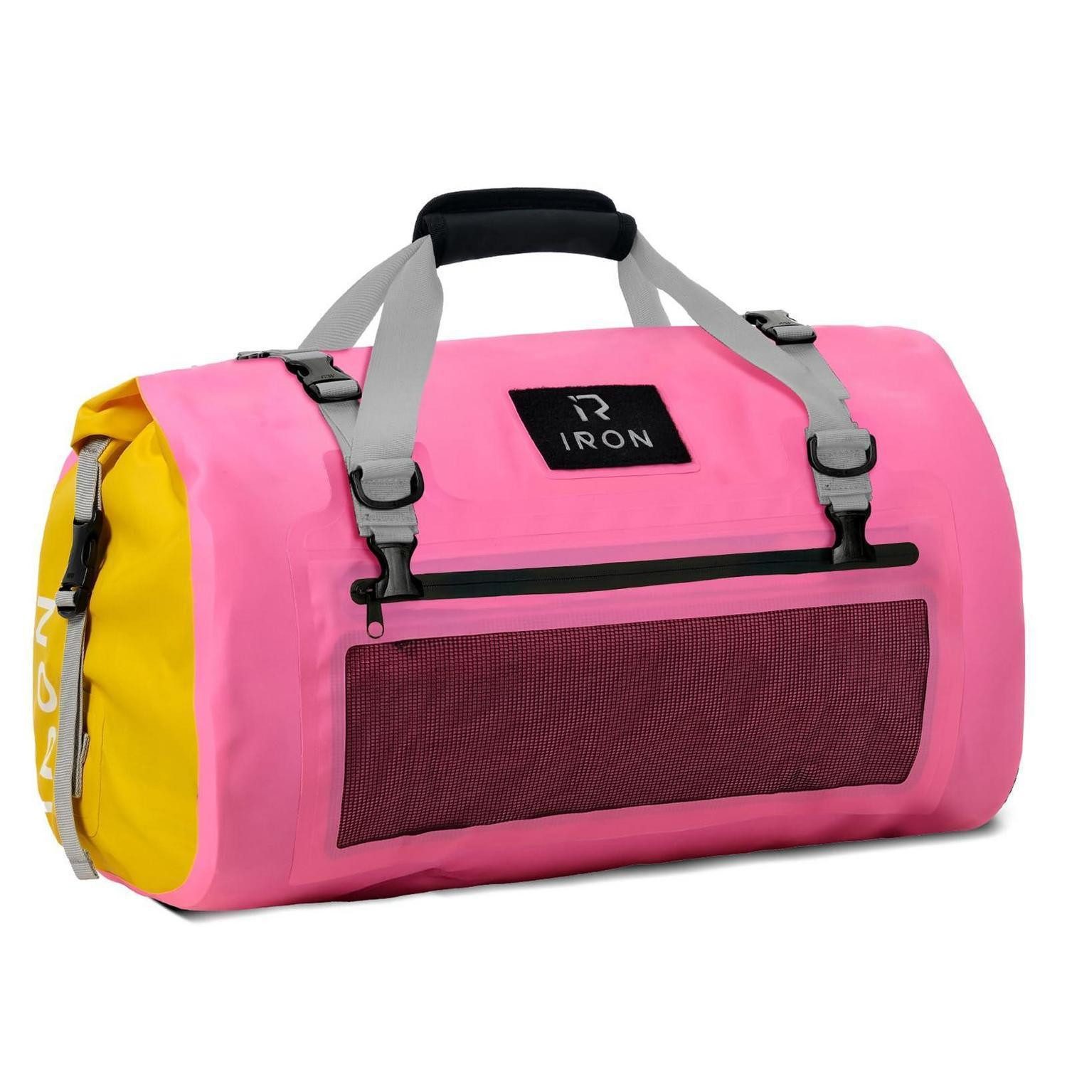 LuxusKollektion Satteltasche Motorradtasche Hecktasche wasserdicht Gepäckrolle Rosa 30L