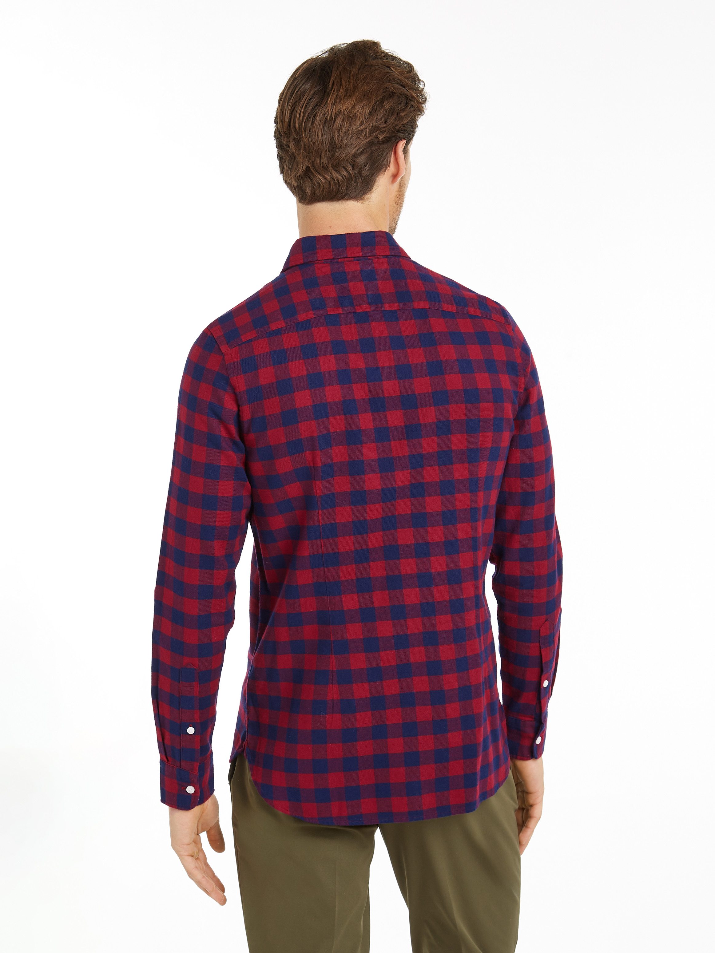 Tommy Hilfiger Langarmhemd BRUSHED GINGHAM SF günstig online kaufen