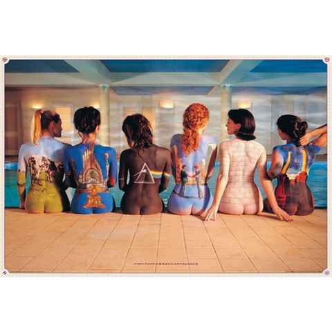 PYRAMID Poster Pink Floyd Poster Bodypainting Album Covers 91,5 x 61 cm