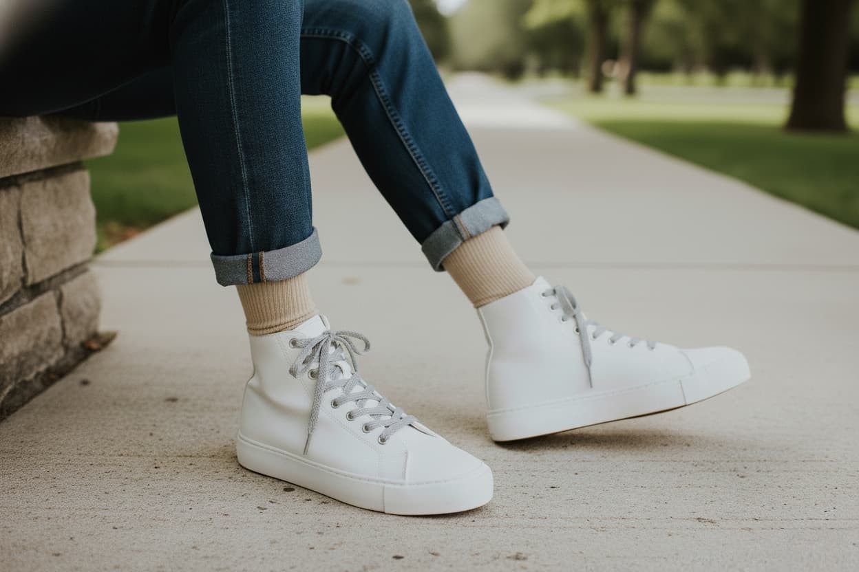 Ringelspitz Schnürsenkel flach Sport – Zuverlässige Begleiter für Sportschuhe, - Ø 8-9 mm - Breite Form für maximalen Halt